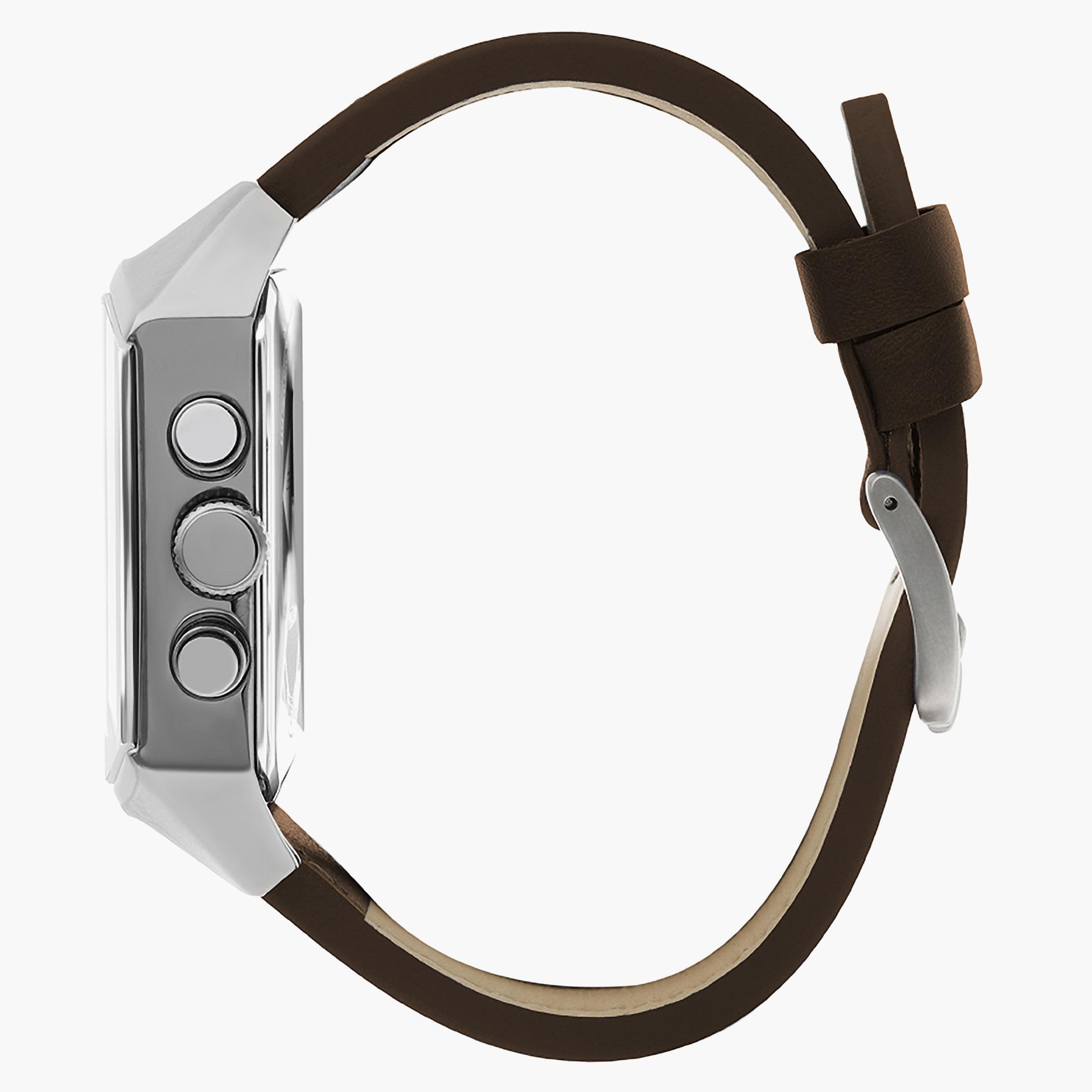 Lee Cooper Men Leather Brown Strap Chronograph Watch - LC07264.342-men-watchesandjewellery-watches-image-2