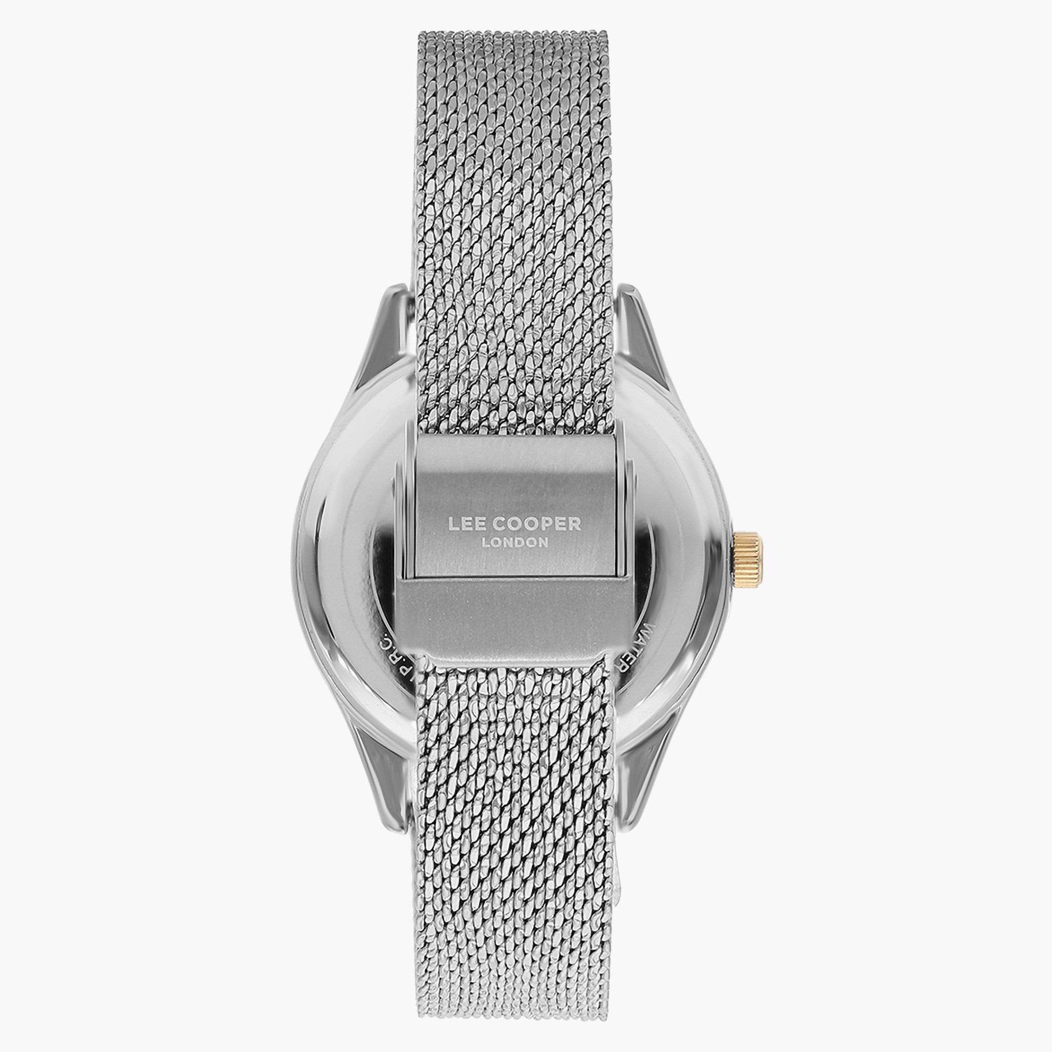 Lee Cooper Women Mesh Silver Strap Analog Watch - LC07311.230-women-watchesandjewellery-watches-image-3
