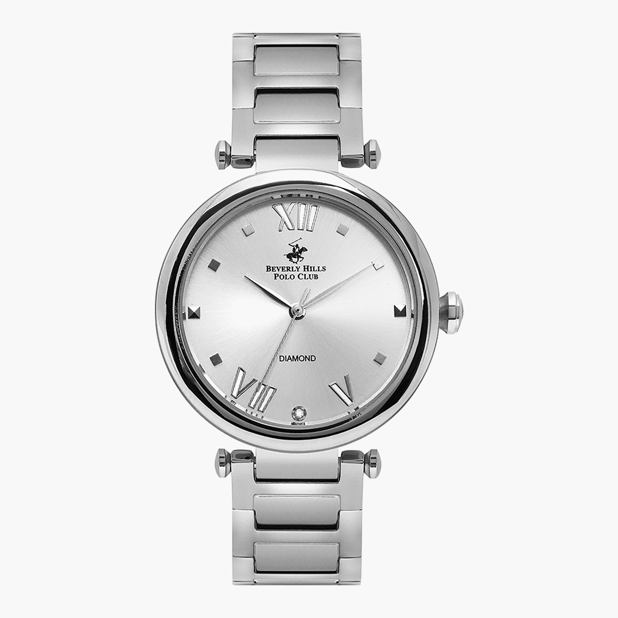 ساعة بيفرلي هيلز بولوكلب تناظرية بعقارب و معدن فضي للنساء - BP3100X.320-women-watchesandjewellery-watches-image-1