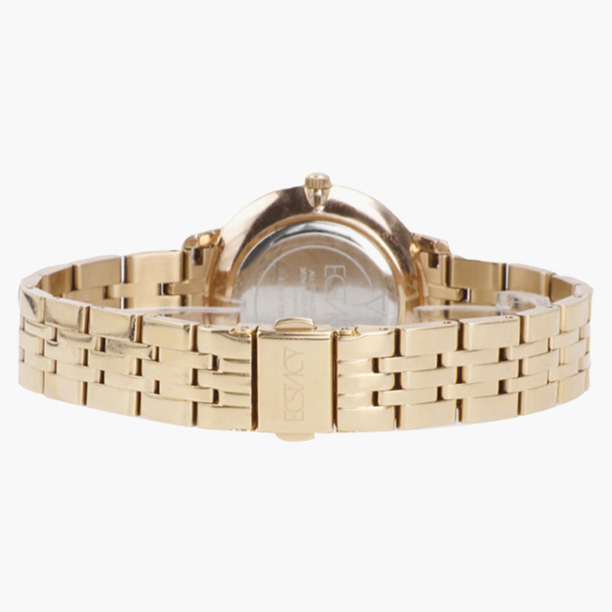 ساعة إكستاسي التناظرية للنساء بسوار ذهبي من استانلس استيل -E9519-GBGMC-women-watchesandjewellery-watches-image-3