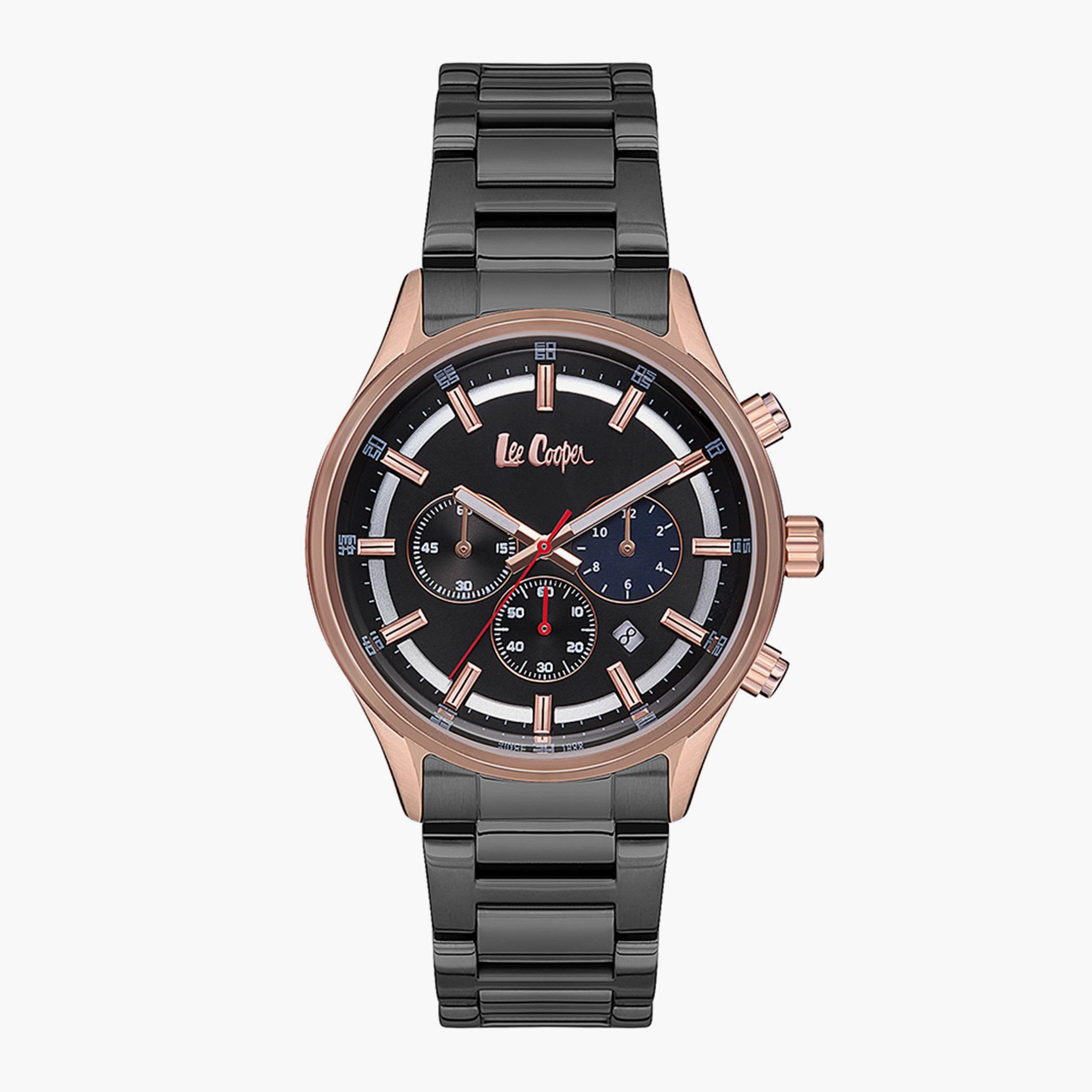 ساعة لي كوبر للرجال بسوار معدني كرونوغراف - LC07163.460 -men-watchesandjewellery-watches-image-1
