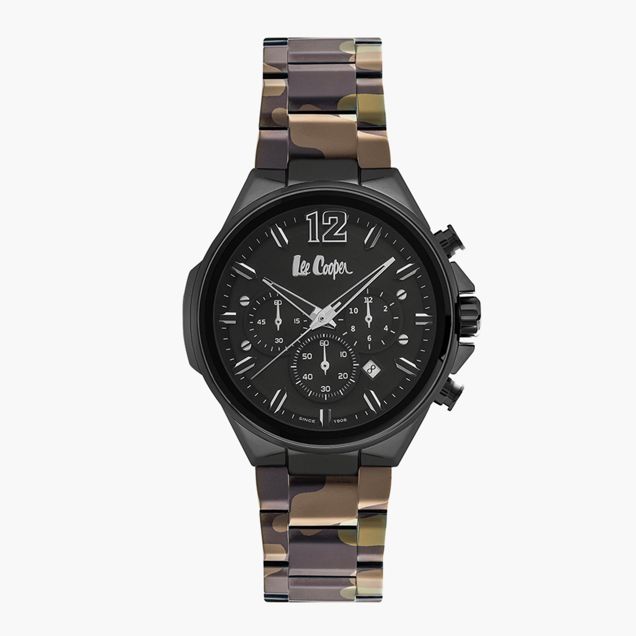 Lee Cooper Men Metal Multi Colour Strap Chronograph Watch - LC07191.650-men-watchesandjewellery-watches-image-1