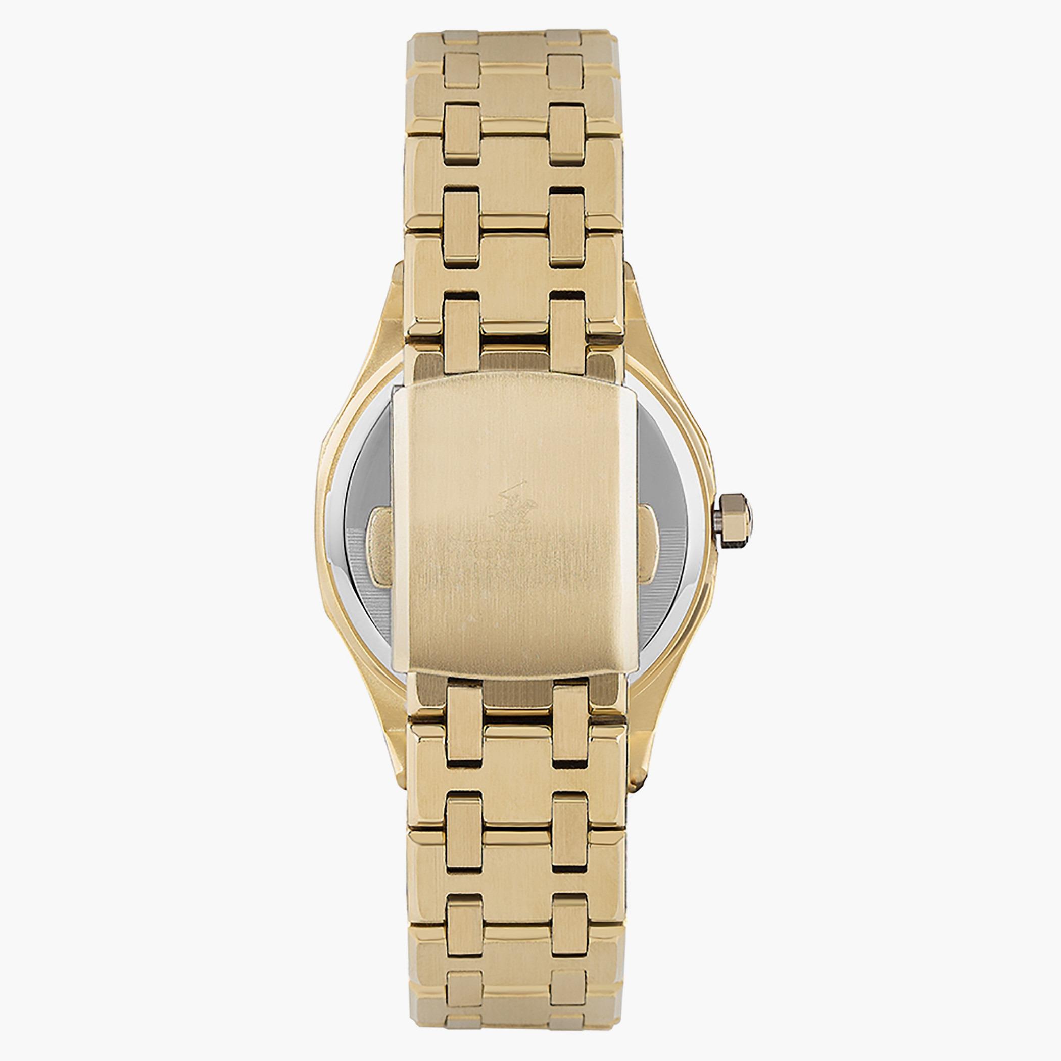 ساعة انالوج من بيفرلي هيلز بولو كلوب بسوار ميتال مع لون ذهبي للنساء - BP3161X.130-women-watchesandjewellery-watches-image-3
