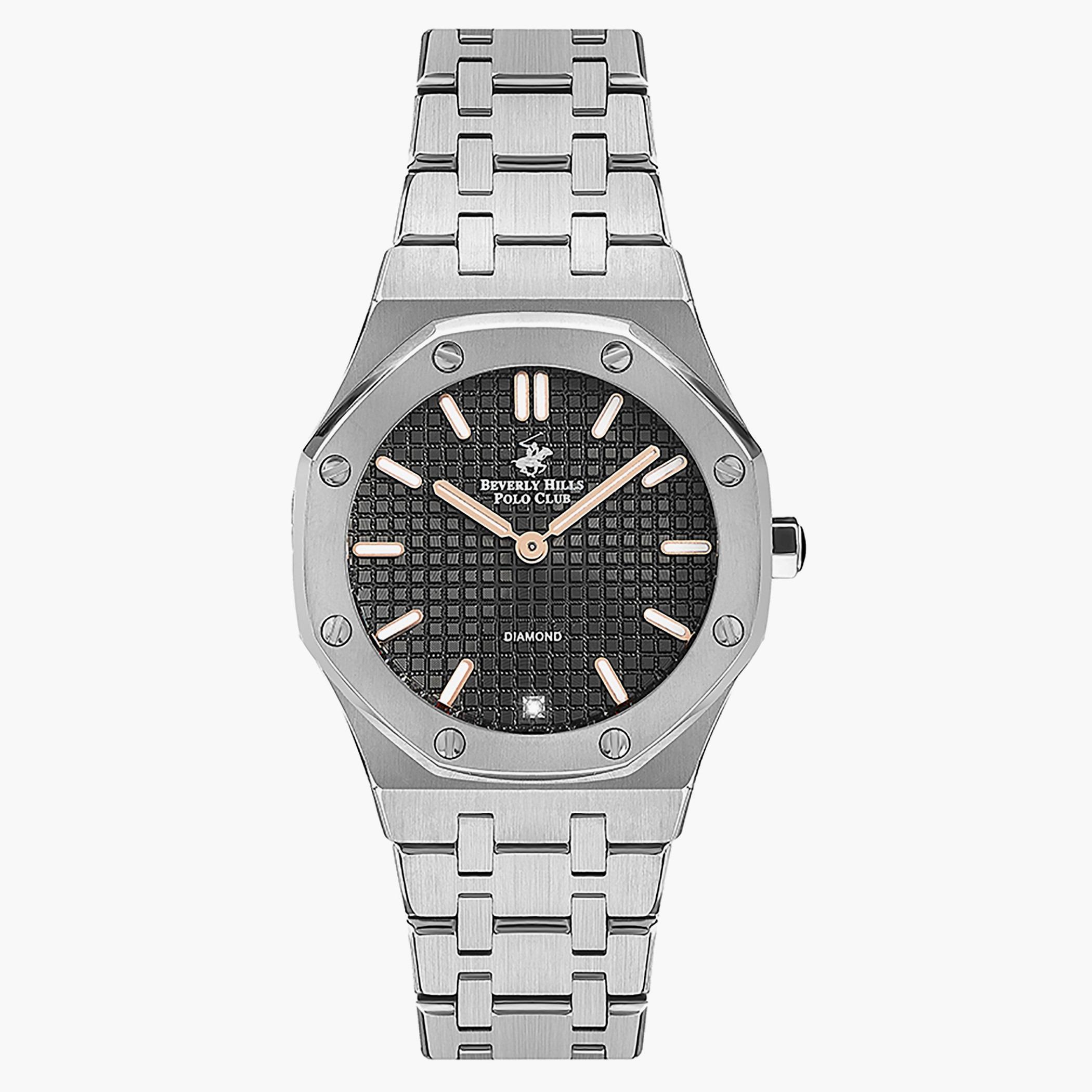 ساعة بيفرلي هيلز بولو كلوب من انالوج بسوار معدني فضي للنساء - BP3161X.360-women-watchesandjewellery-watches-image-1