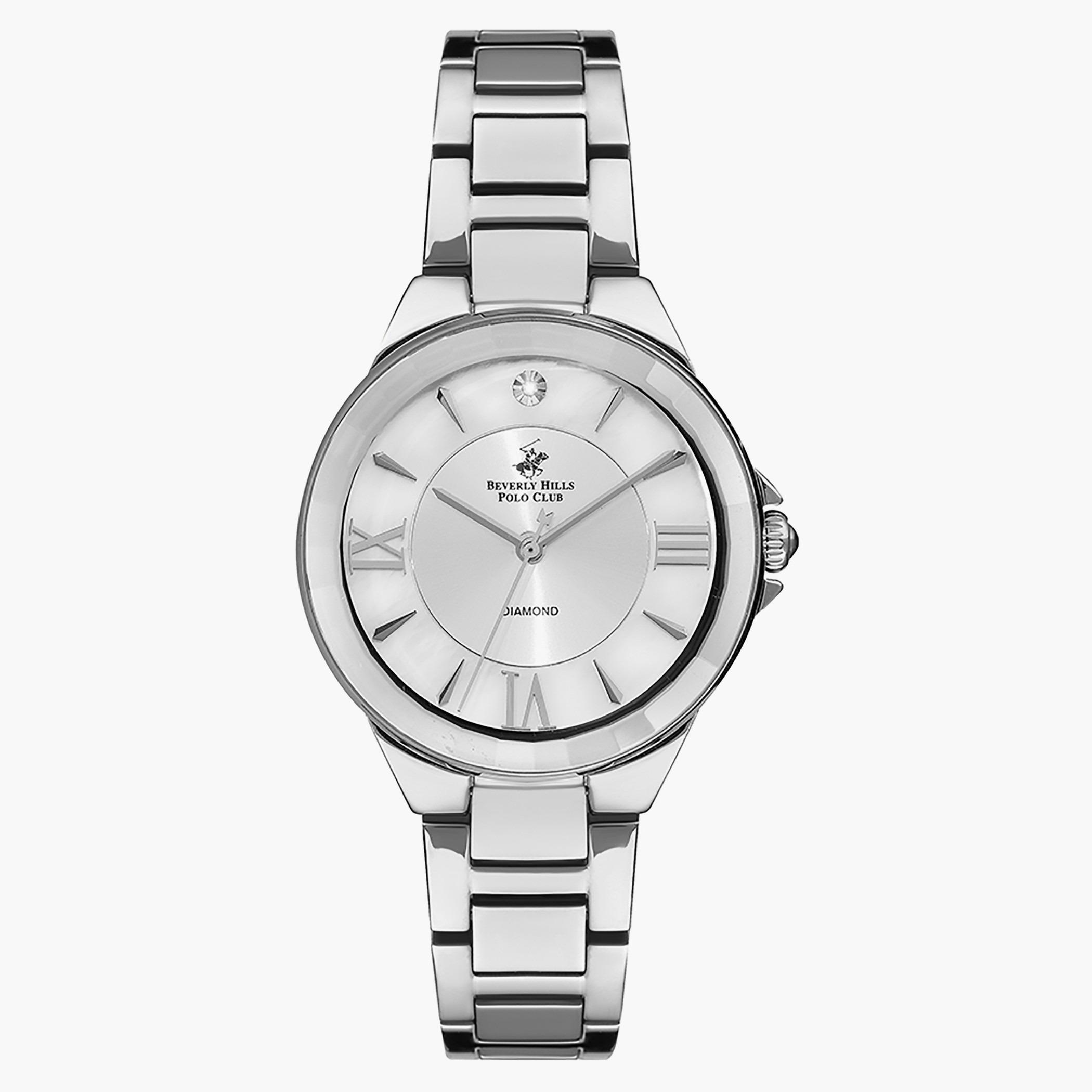 ساعة بيفرلي هيلز بولو كلوب من انالوج بسوار معدني فضي للنساء - BP3228X.320-women-watchesandjewellery-watches-image-1