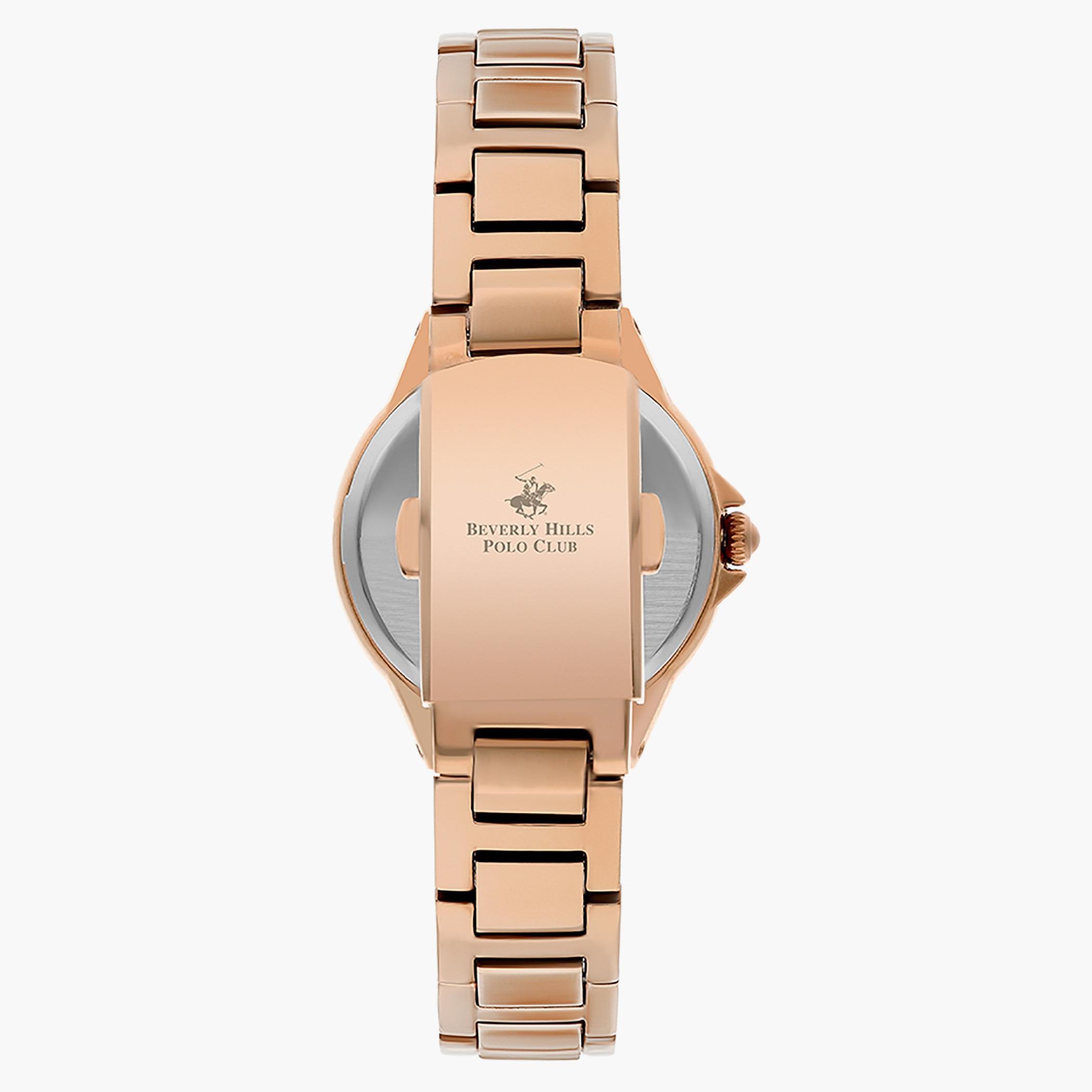 ساعة بيفرلي هيلز بولو كلوب من انالوج بسوار ذهبي وردي معدني للنساء - BP3228X.420-women-watchesandjewellery-watches-image-3