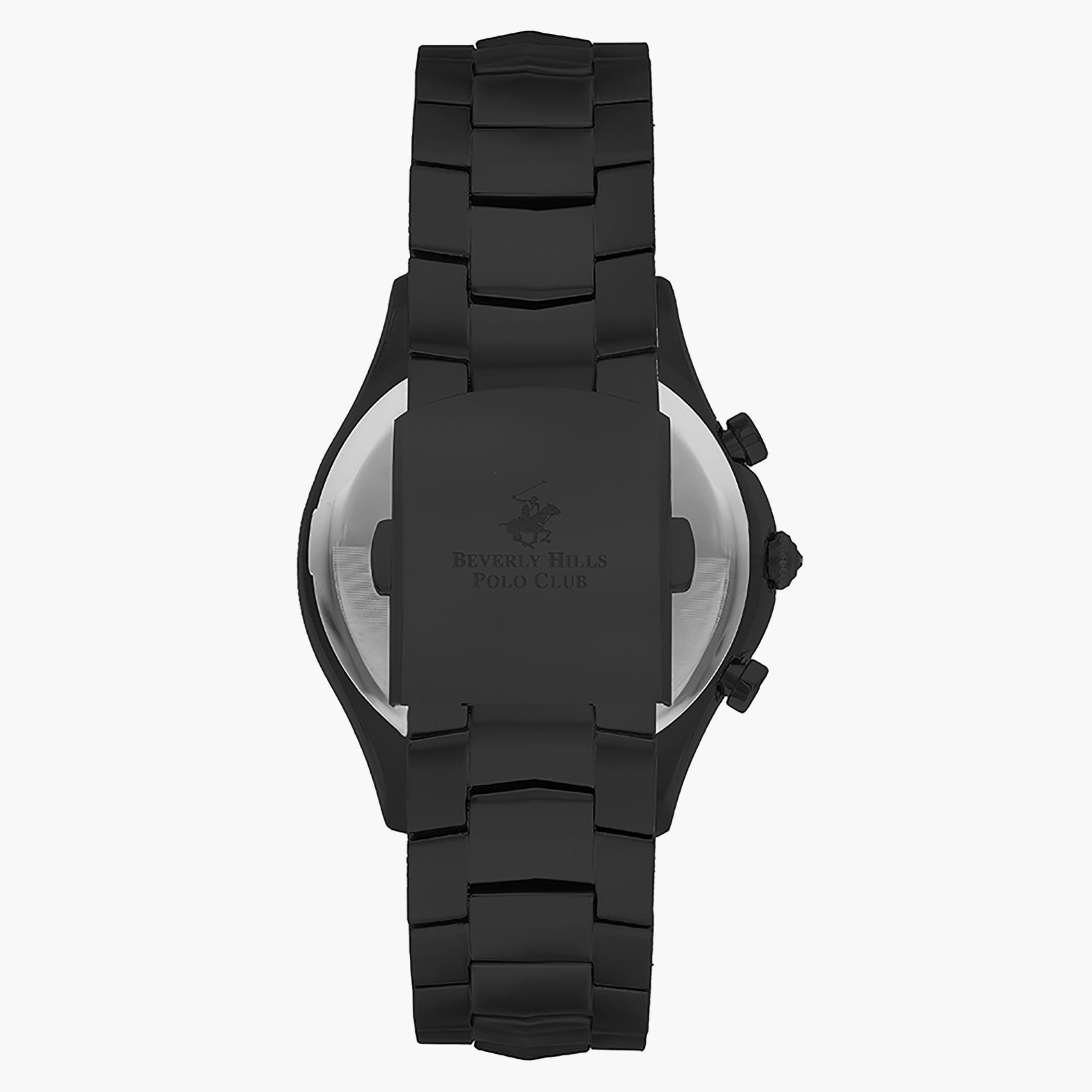 ساعة بيفرلي هيلز بولو كلوب من كرونوغراف للرجال بسوار معدني اسود - BP3232X.690-men-watchesandjewellery-watches-image-3