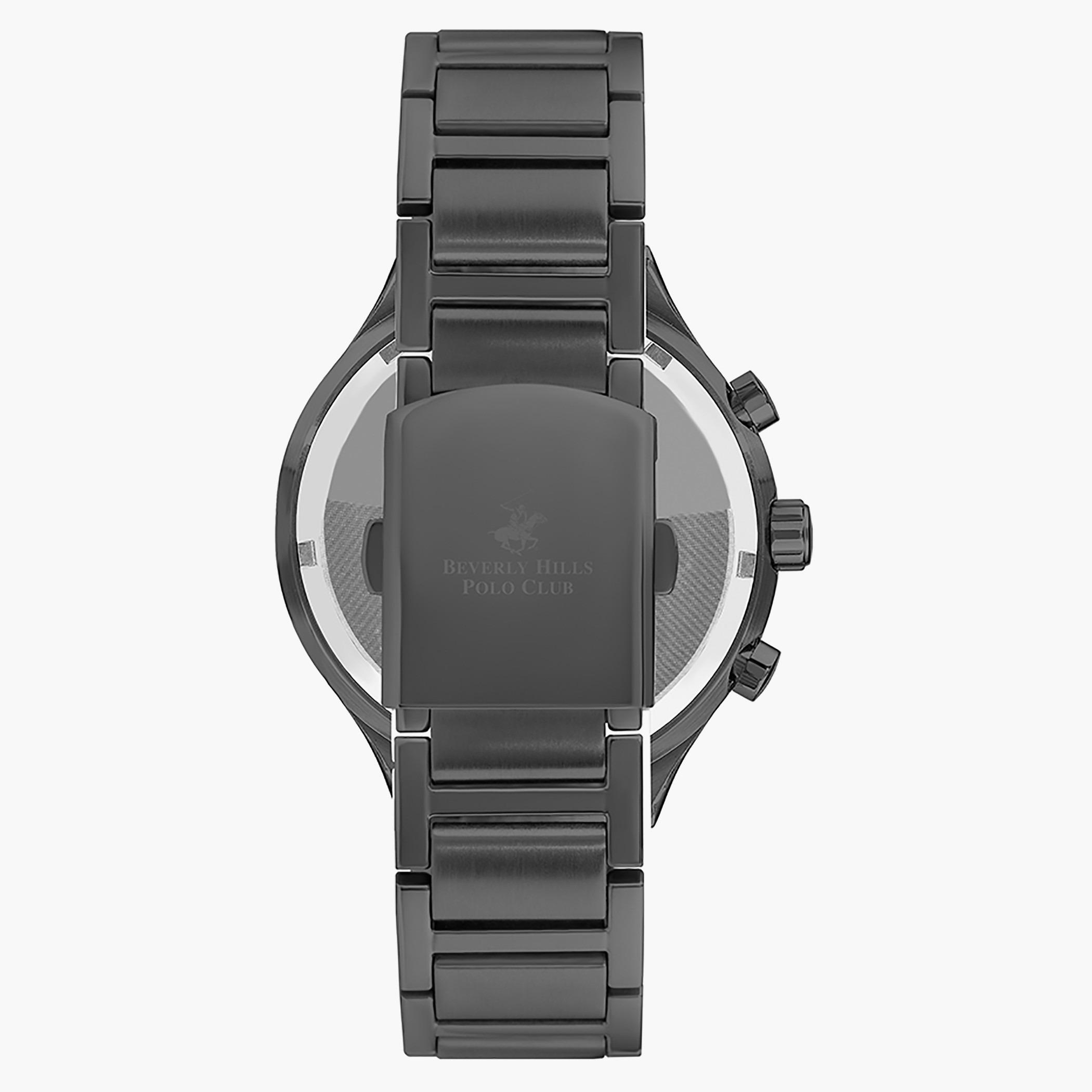 ساعة بيفرلي هيلز بولو كلوب من كرونوغراف للرجال بسوار معدني اسود - BP3234X.690-men-watchesandjewellery-watches-image-3