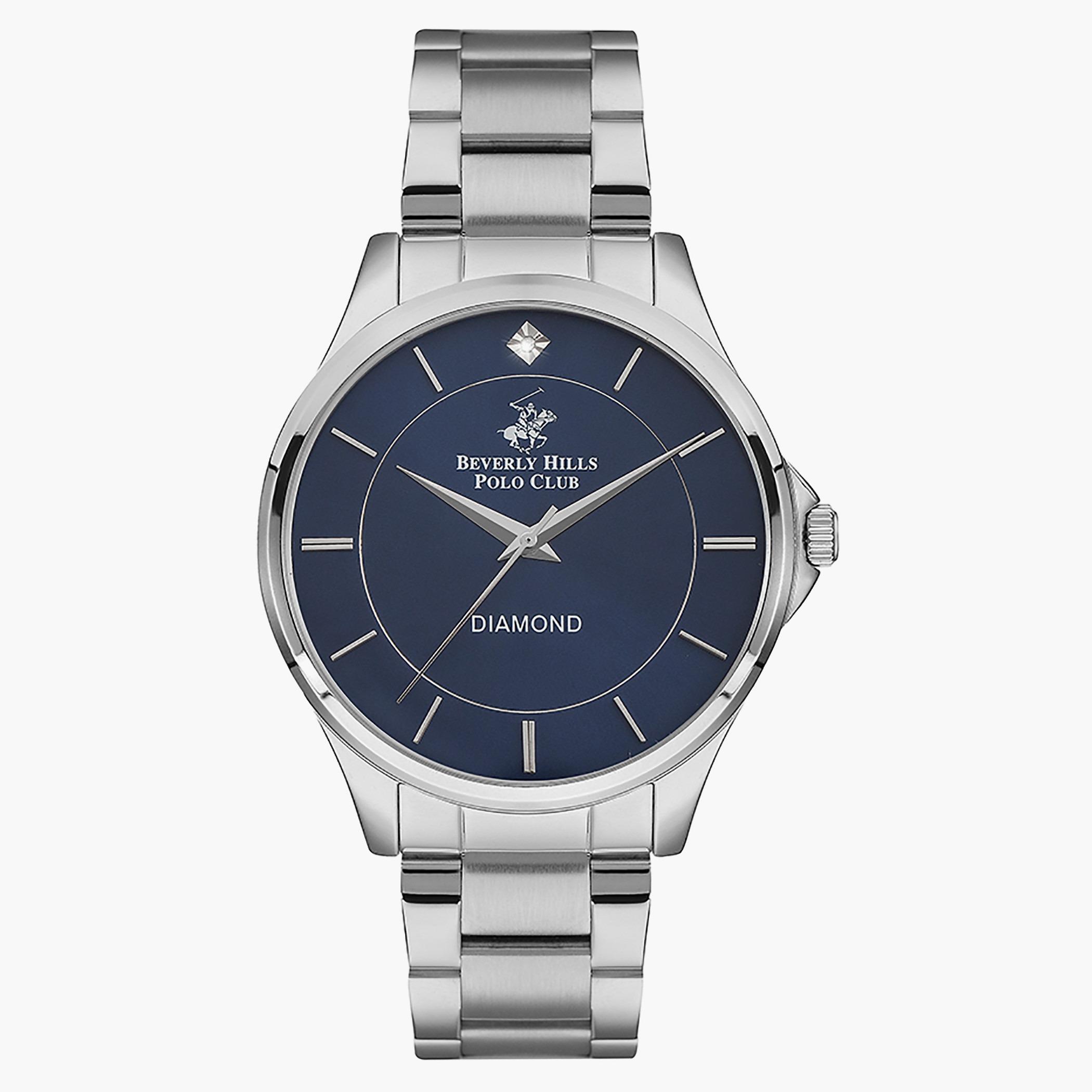 ساعة بيفرلي هيلز بولو كلوب من انالوج للرجال بسوار معدني فضي - BP3239X.390-men-watchesandjewellery-watches-image-1