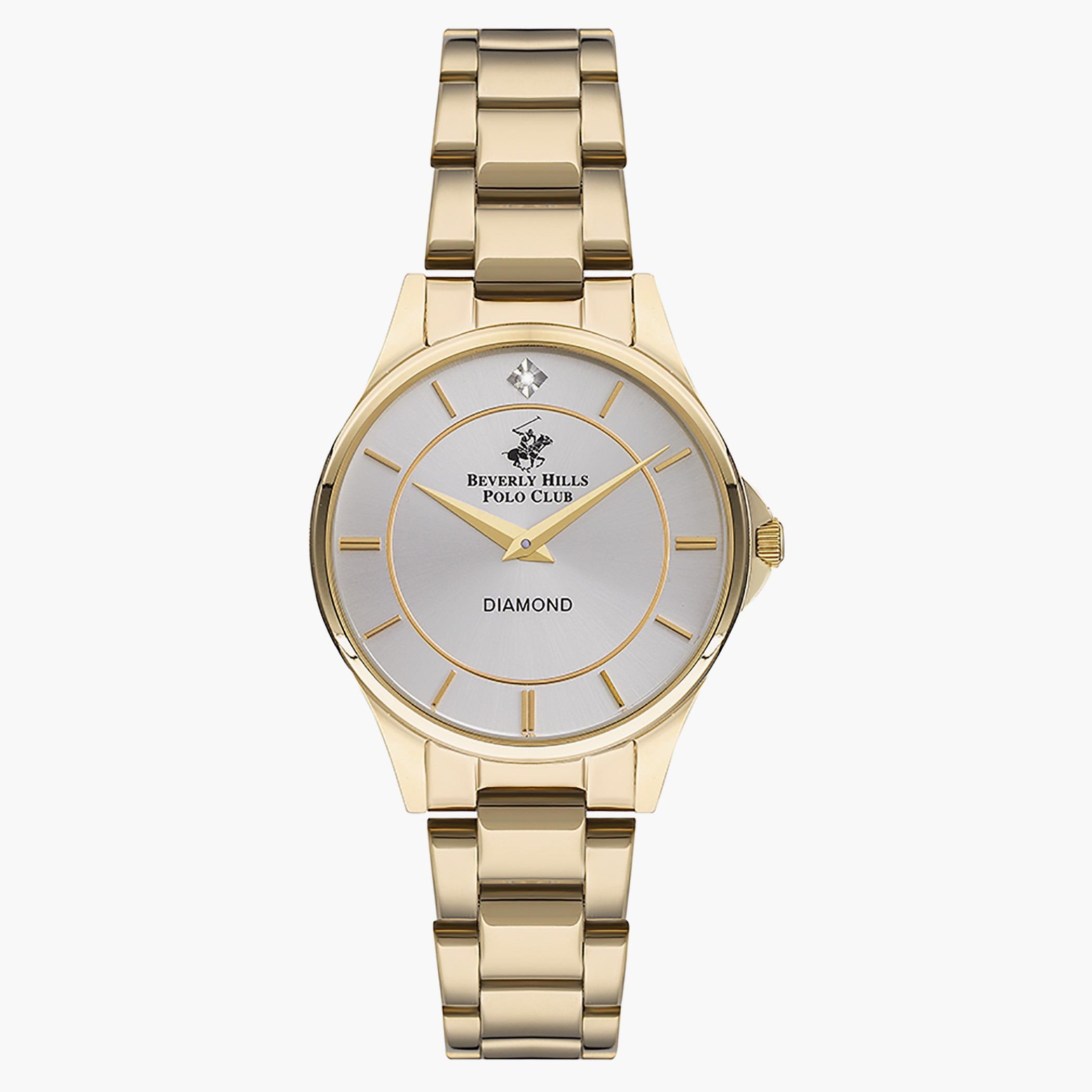 ساعة بيفرلي هيلز بولو كلوب من انالوج بسوار ذهبي معدني للنساء - BP3241X.130-women-watchesandjewellery-watches-image-1