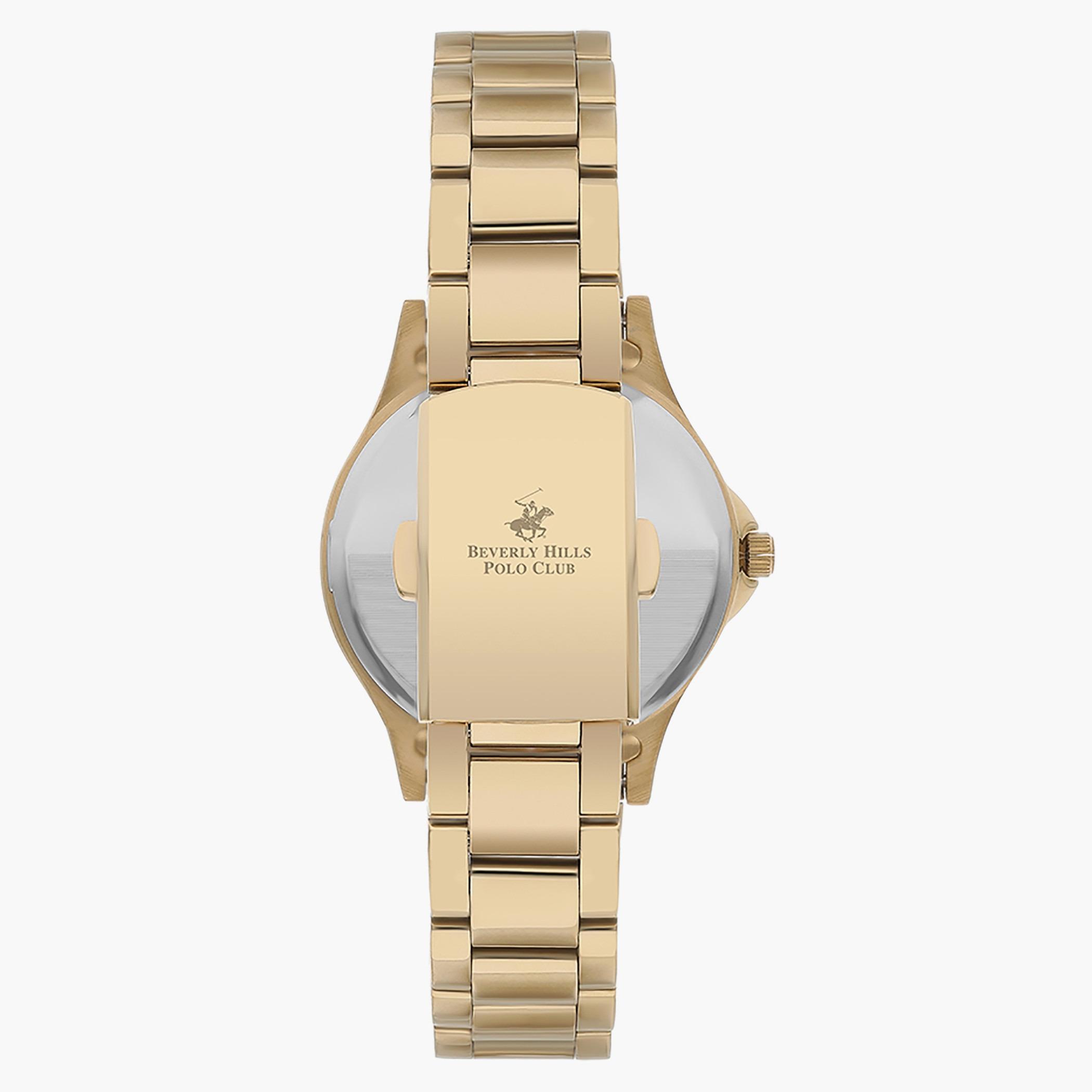 ساعة بيفرلي هيلز بولو كلوب من انالوج بسوار ذهبي معدني للنساء - BP3241X.130-women-watchesandjewellery-watches-image-3
