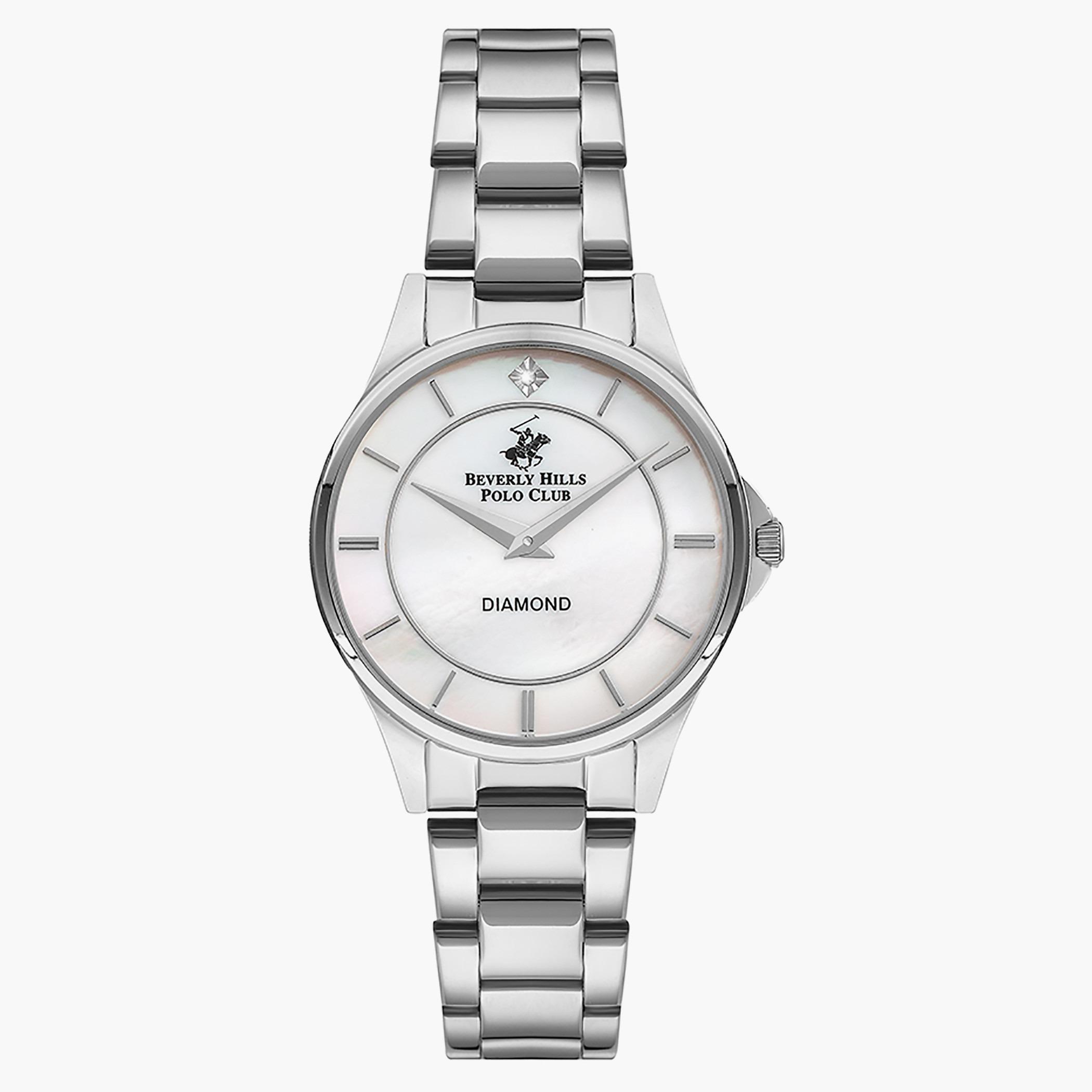 ساعة انالوج من بيفرلي هيلز بولو كلوب بسوار ميتال مع لون فضي للنساء - BP3241X.320-women-watchesandjewellery-watches-image-1