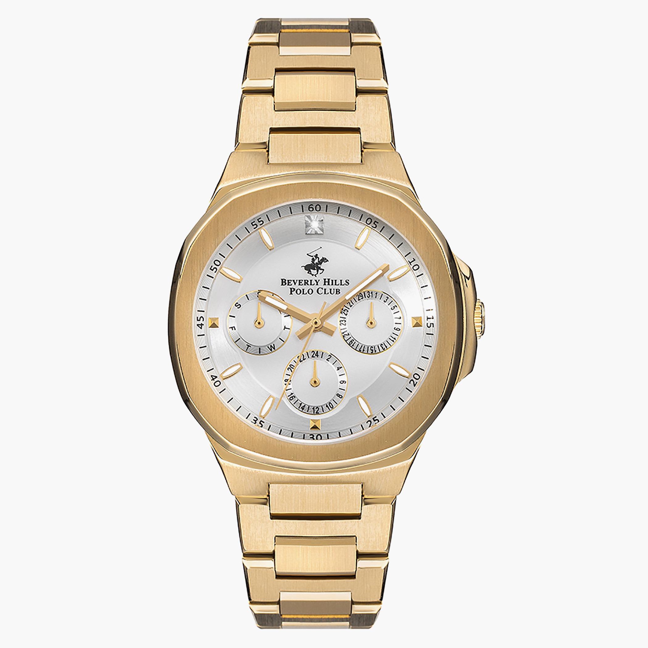 ساعة بيفرلي هيلز بولو كلوب من انالوج بسوار ذهبي معدني للنساء - BP3275X.130-women-watchesandjewellery-watches-image-1