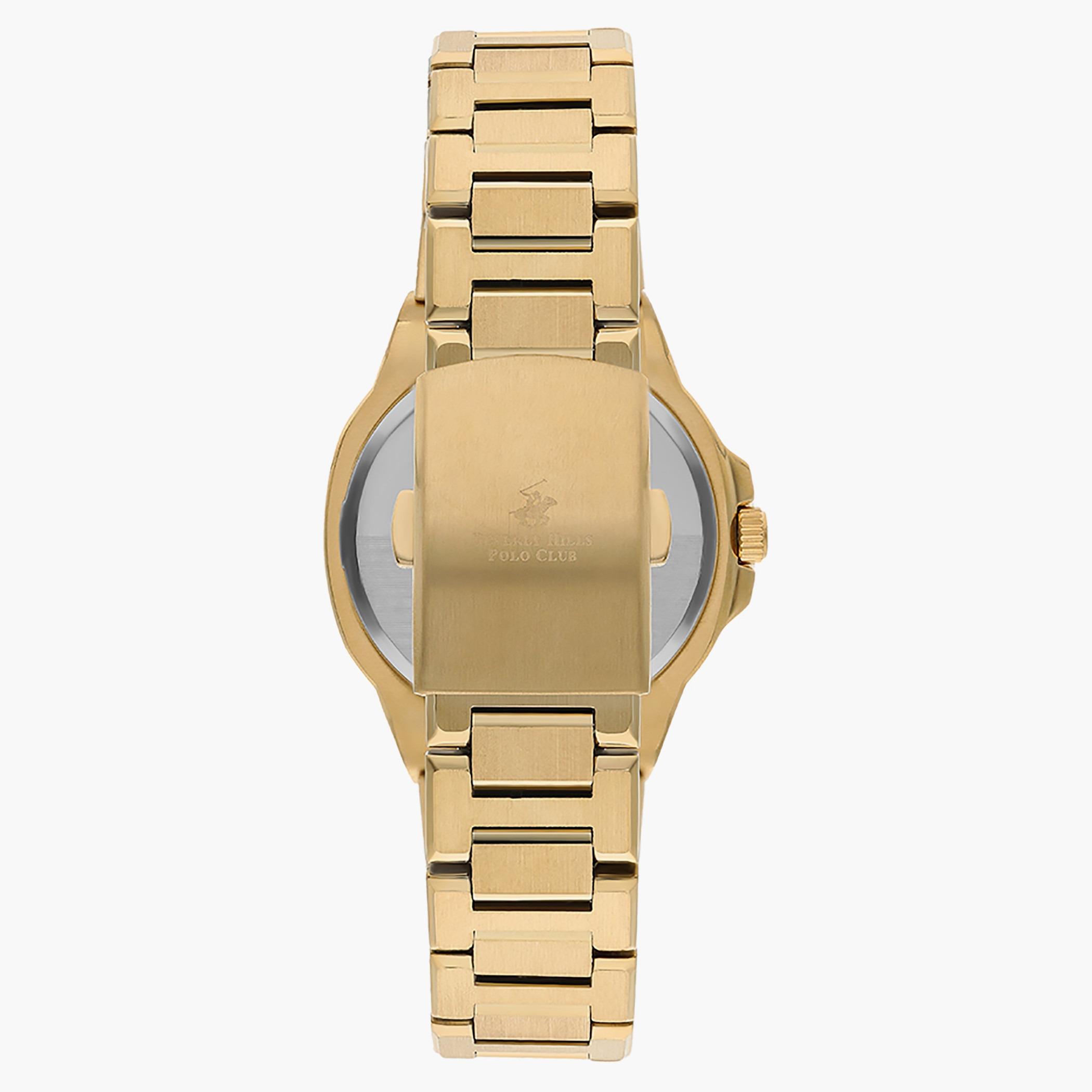 ساعة بيفرلي هيلز بولو كلوب من انالوج بسوار ذهبي معدني للنساء - BP3275X.130-women-watchesandjewellery-watches-image-3