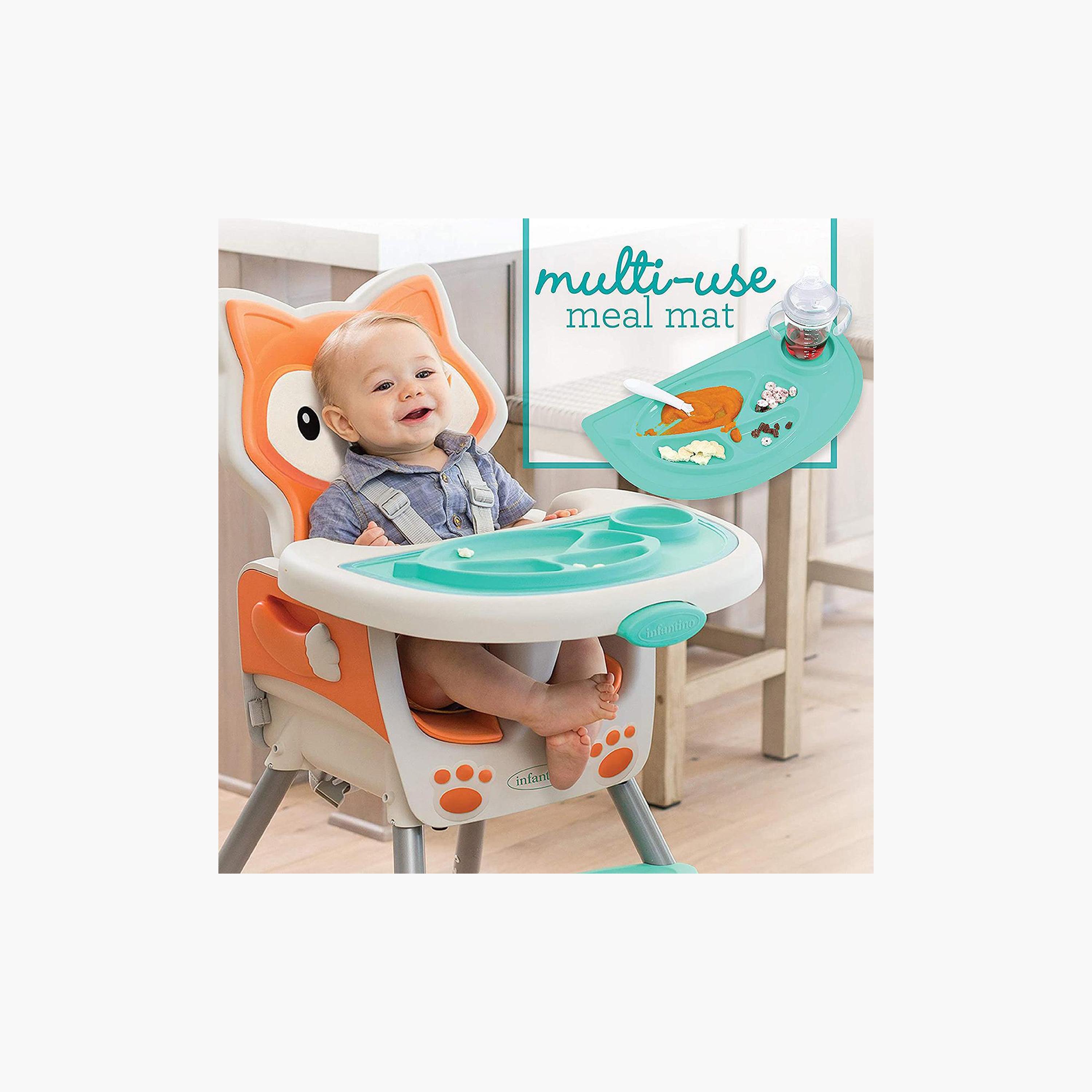 كرسي مرتفع قابل للتحول 4 في 1 جرو وذ مي من إنفانتينو-baby-feeding-highchairsandboosters-image-4