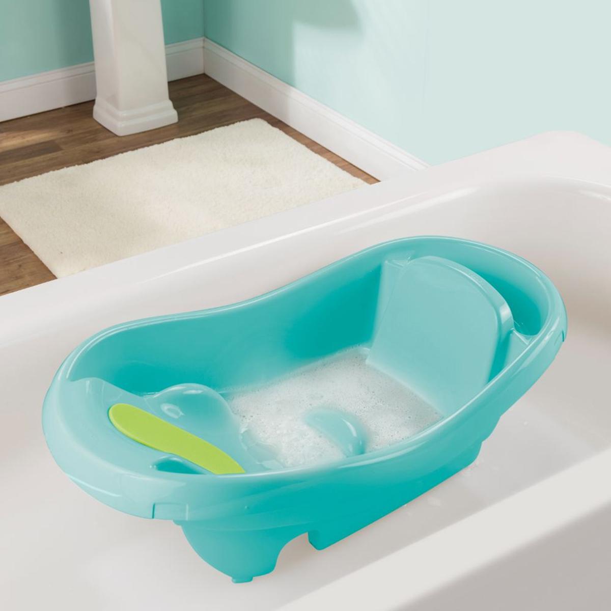 حوض استحمام كومفي كلين ديلوكس من سمر إنفانت - حديثي الولادة والأطفال-baby-bathandcare-bathtubs-image-11