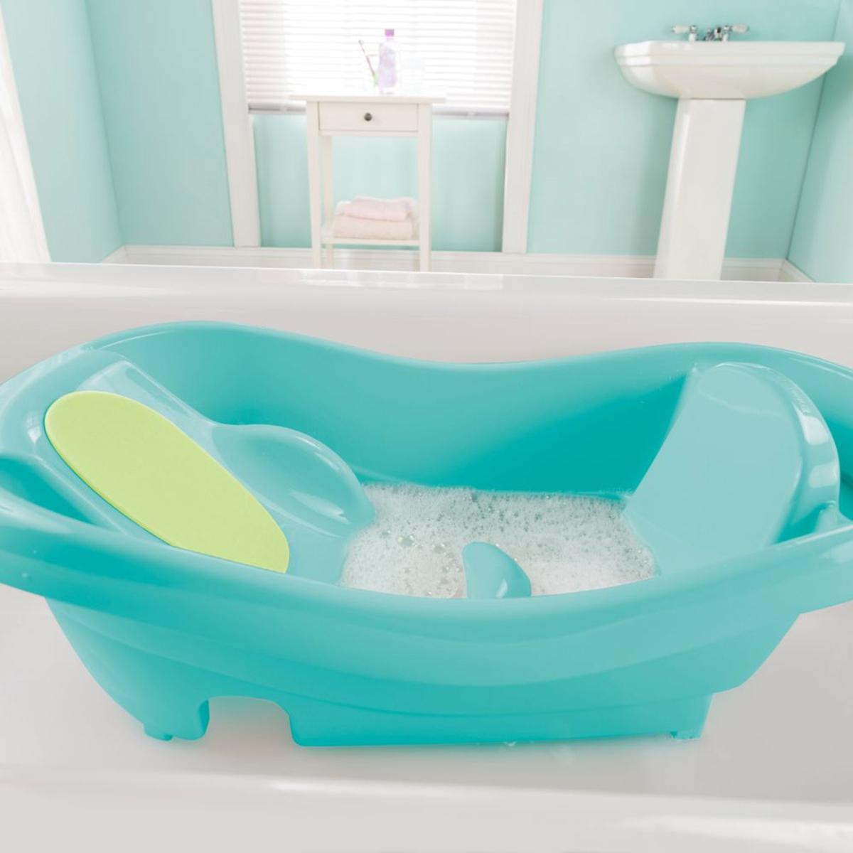 حوض استحمام كومفي كلين ديلوكس من سمر إنفانت - حديثي الولادة والأطفال-baby-bathandcare-bathtubs-image-12