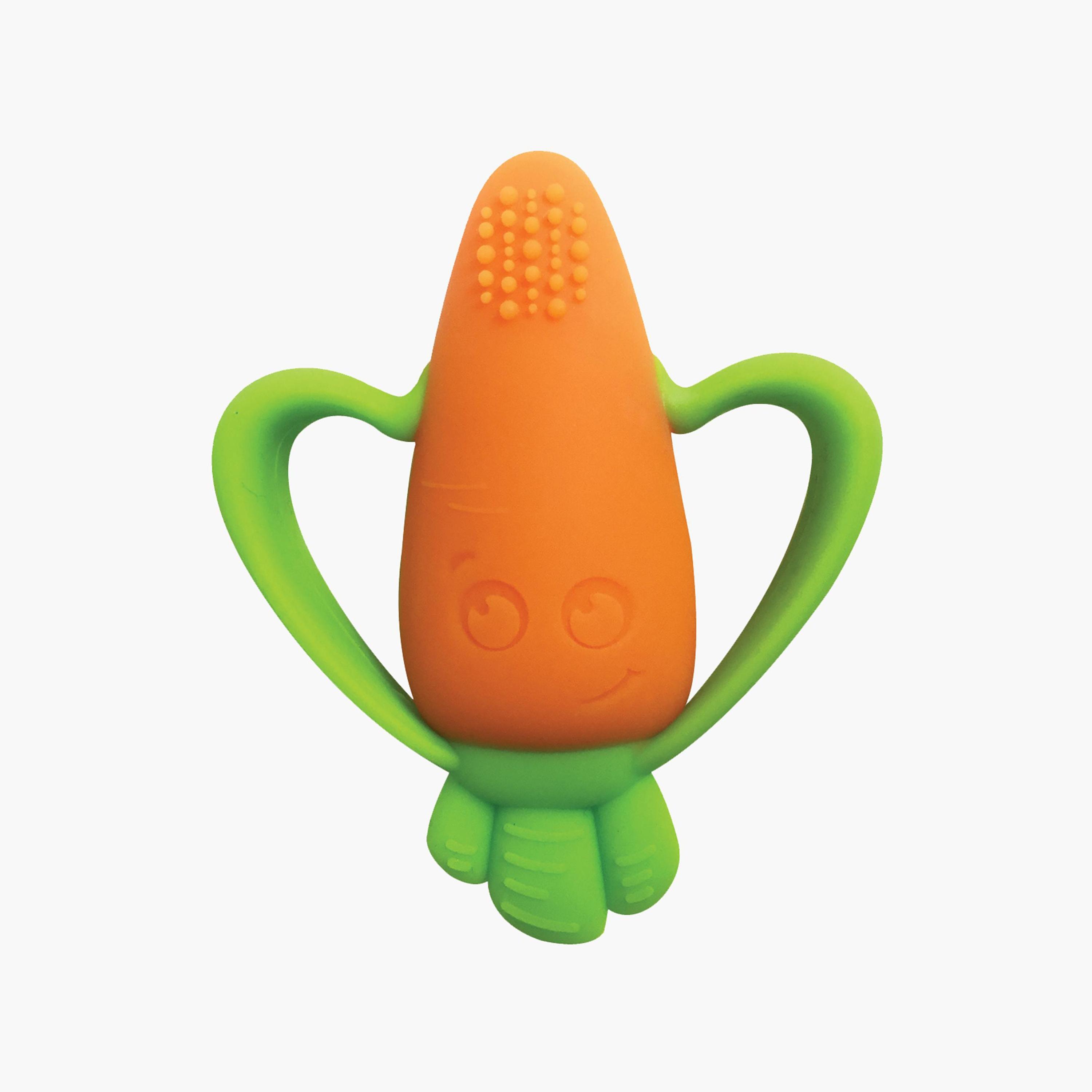 Infantino Good Bites Textured Carrot Teether-baby-feeding-teethers-image-1