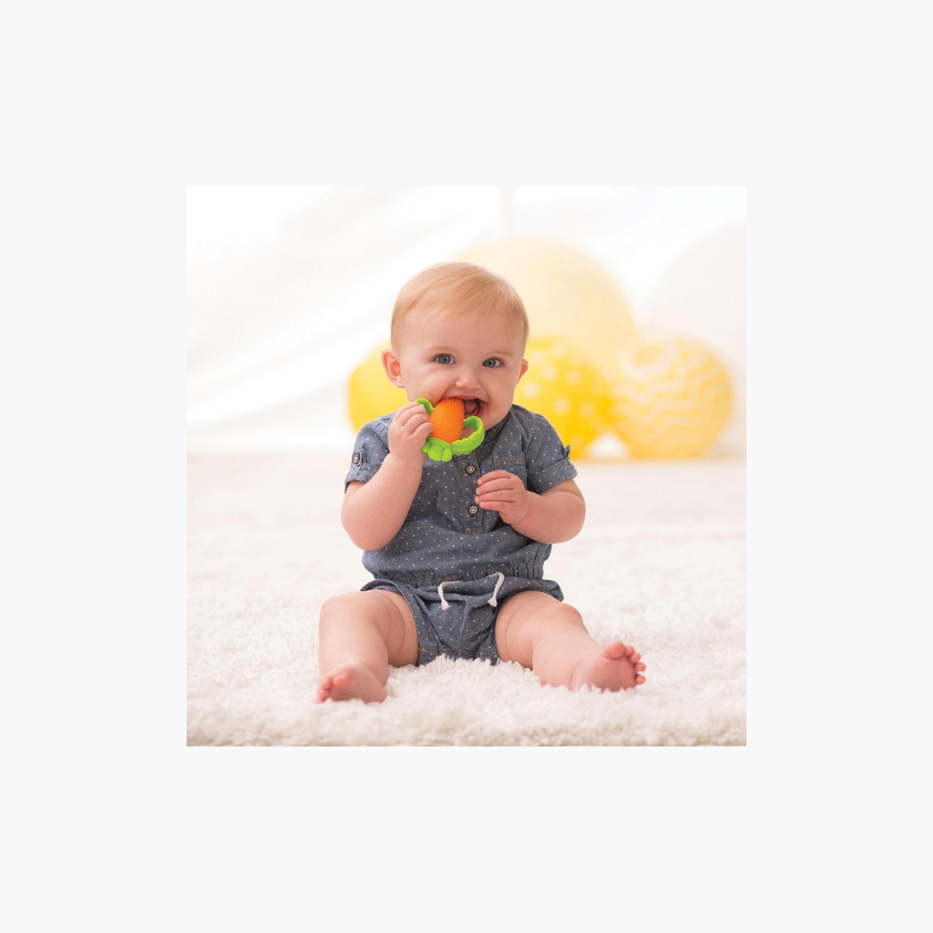 Infantino Good Bites Textured Carrot Teether-baby-feeding-teethers-image-5