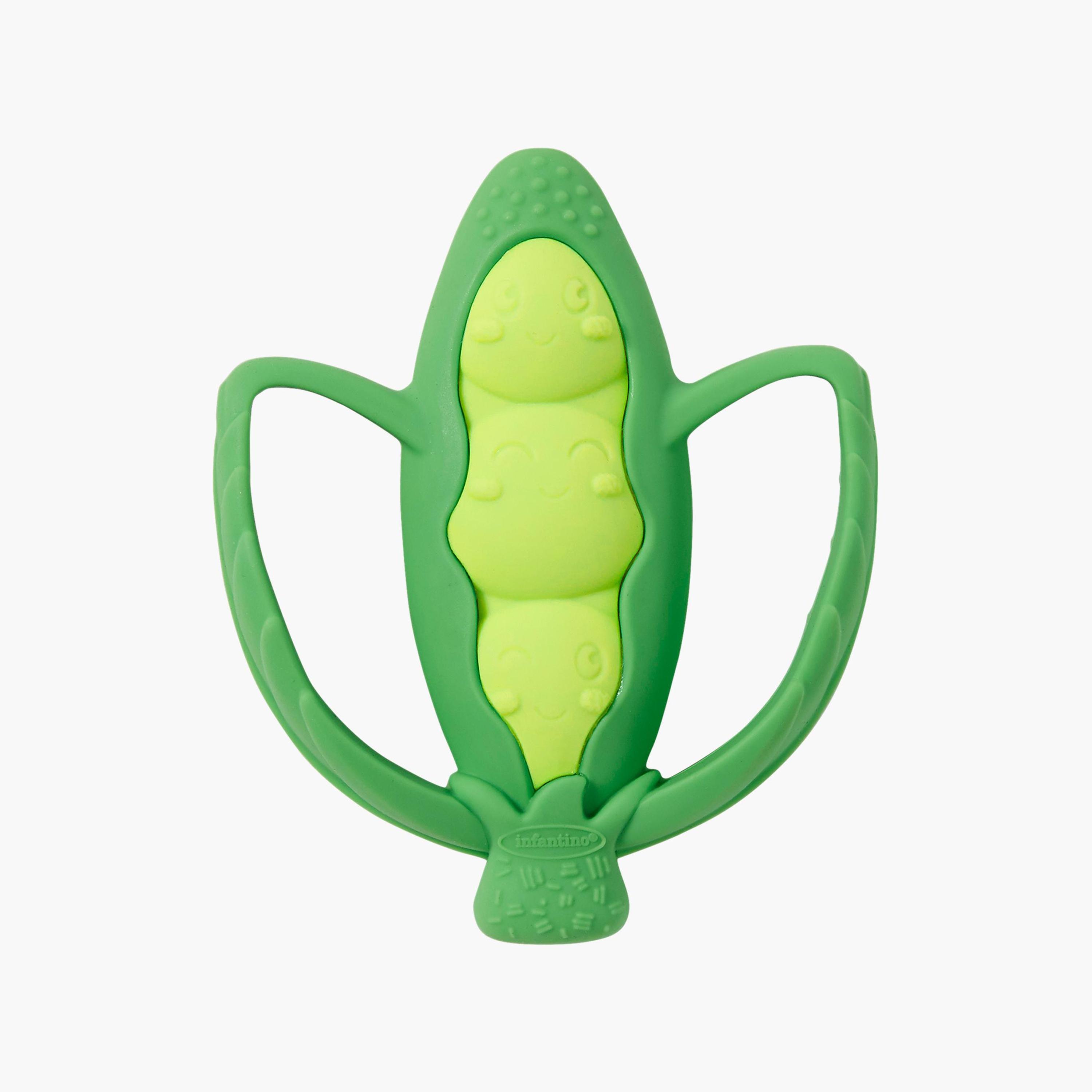 Infantino Lil Nibbles Textured Silicone Teether-baby-feeding-teethers-image-1