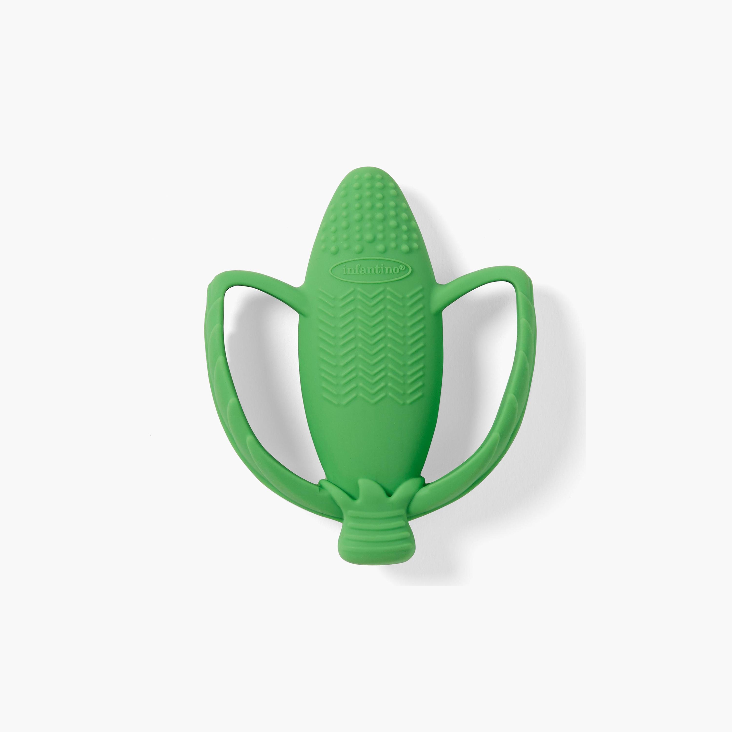 Infantino Lil Nibbles Textured Silicone Teether-baby-feeding-teethers-image-2