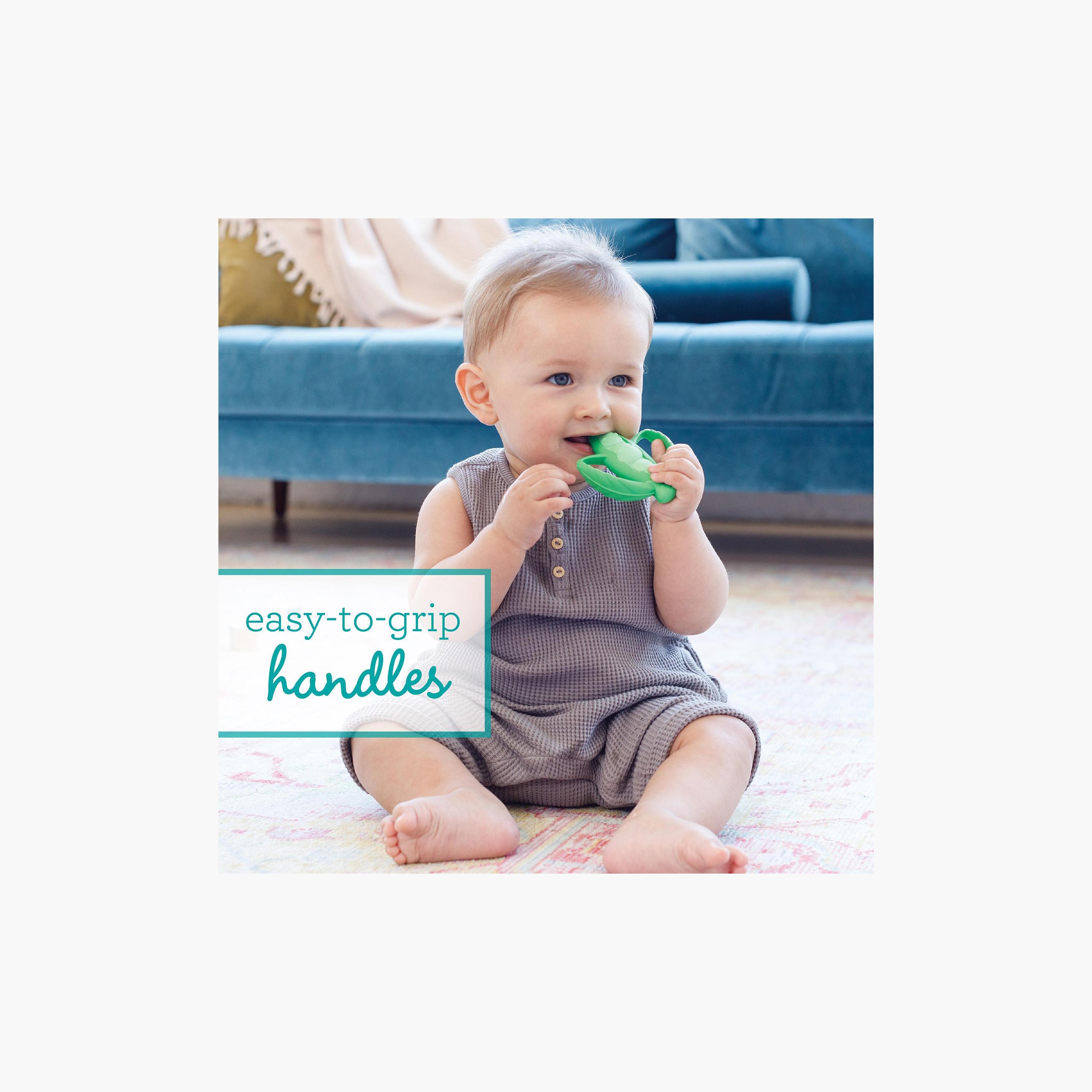 Infantino Lil Nibbles Textured Silicone Teether-baby-feeding-teethers-image-5