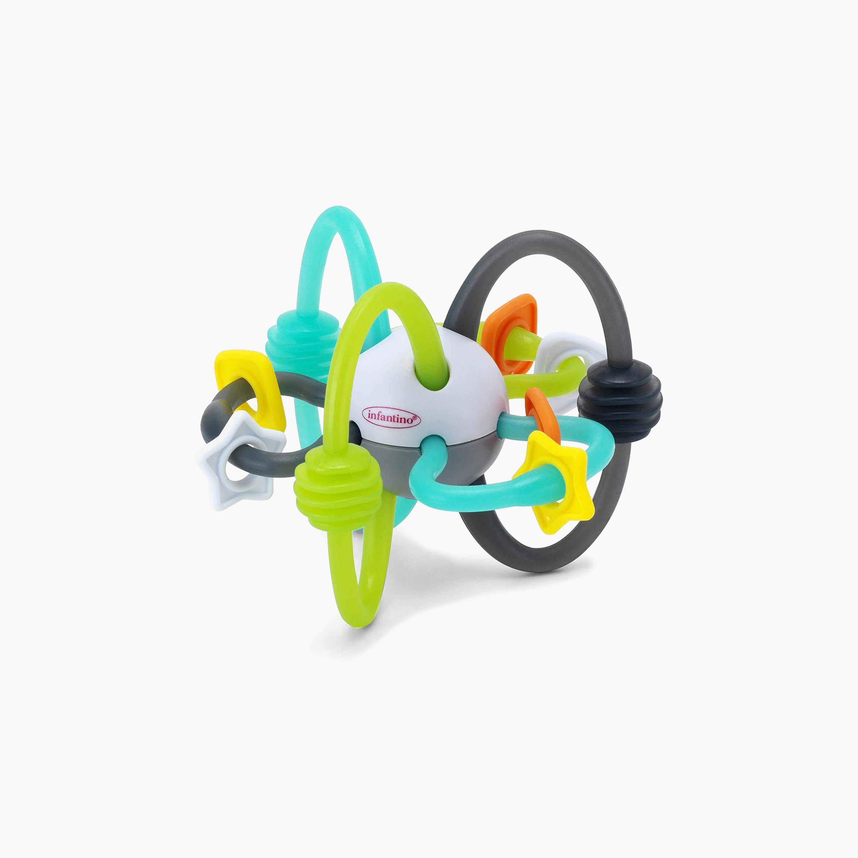 Infantino Shake and Teethe Flexible Rattle Ball-baby-feeding-teethers-image-1