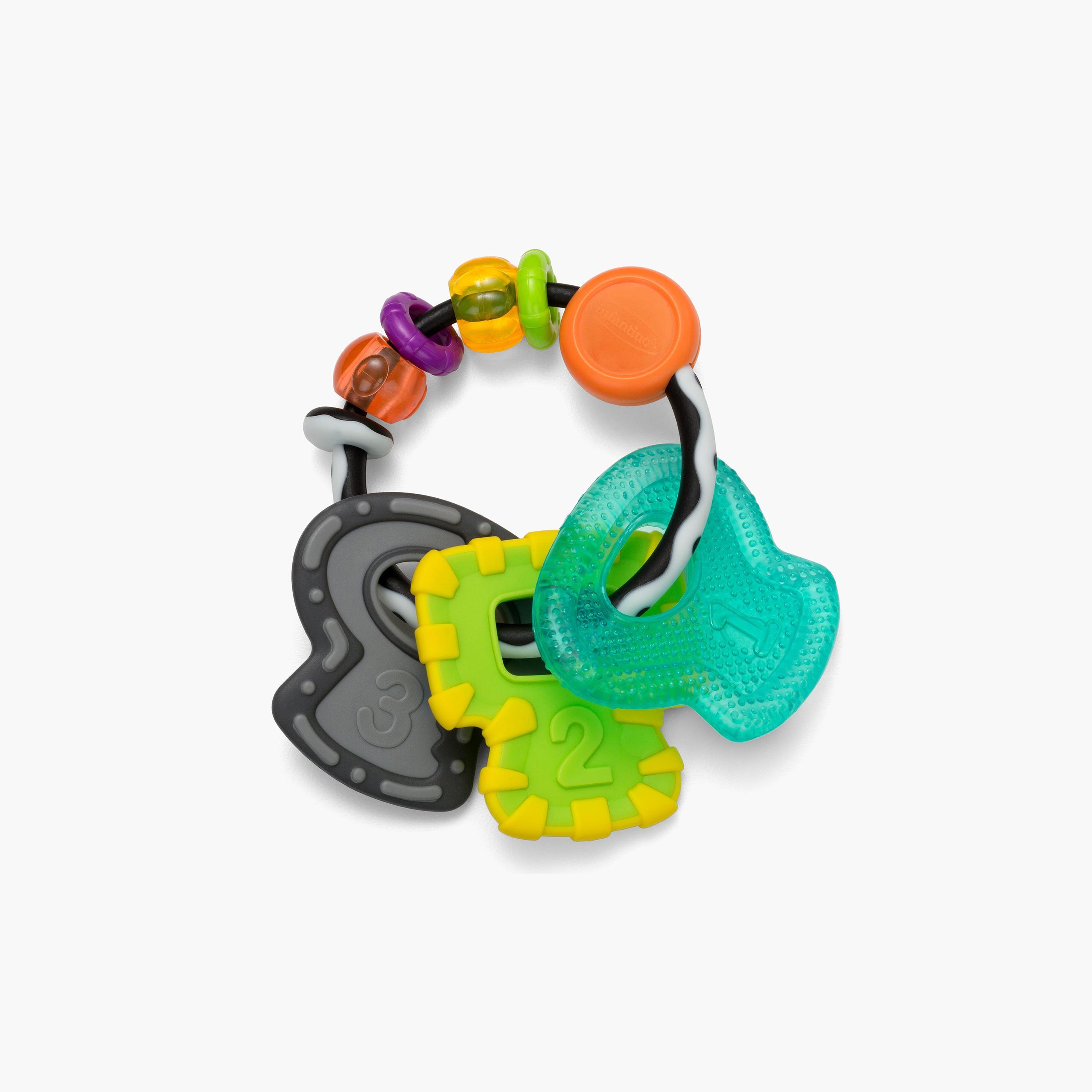Infantino Slide and Chew Teether Keys-baby-feeding-teethers-image-1