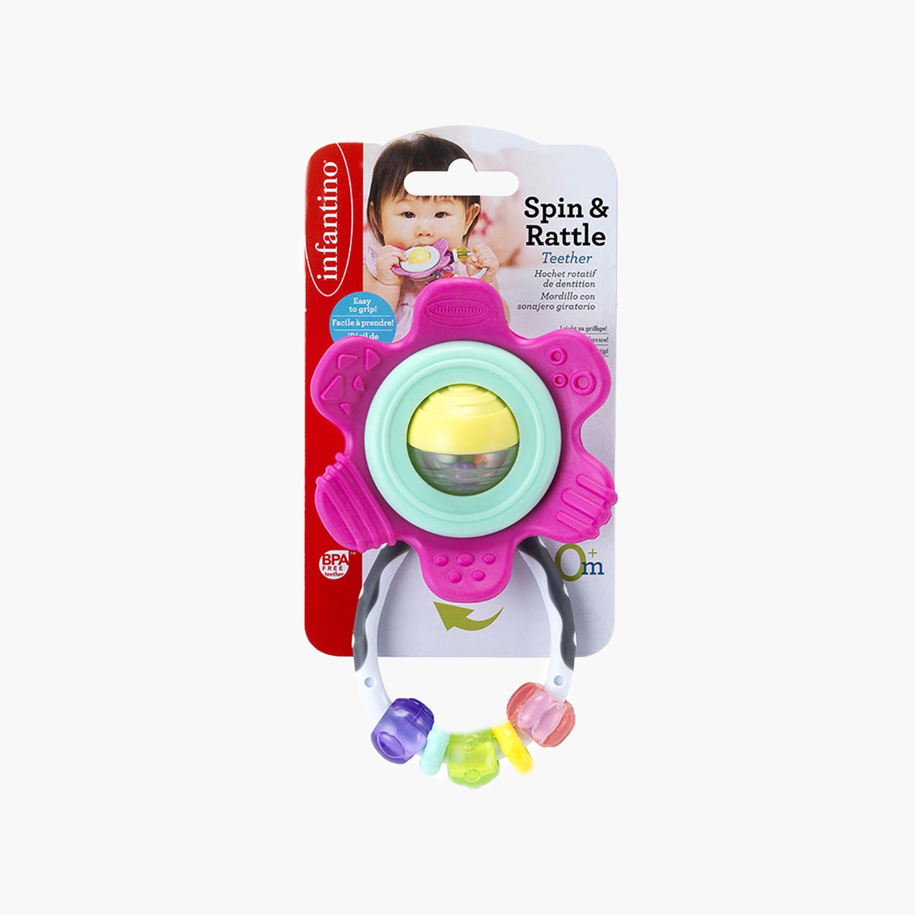 Infantino Spin and Rattle Teether-baby-feeding-teethers-image-2