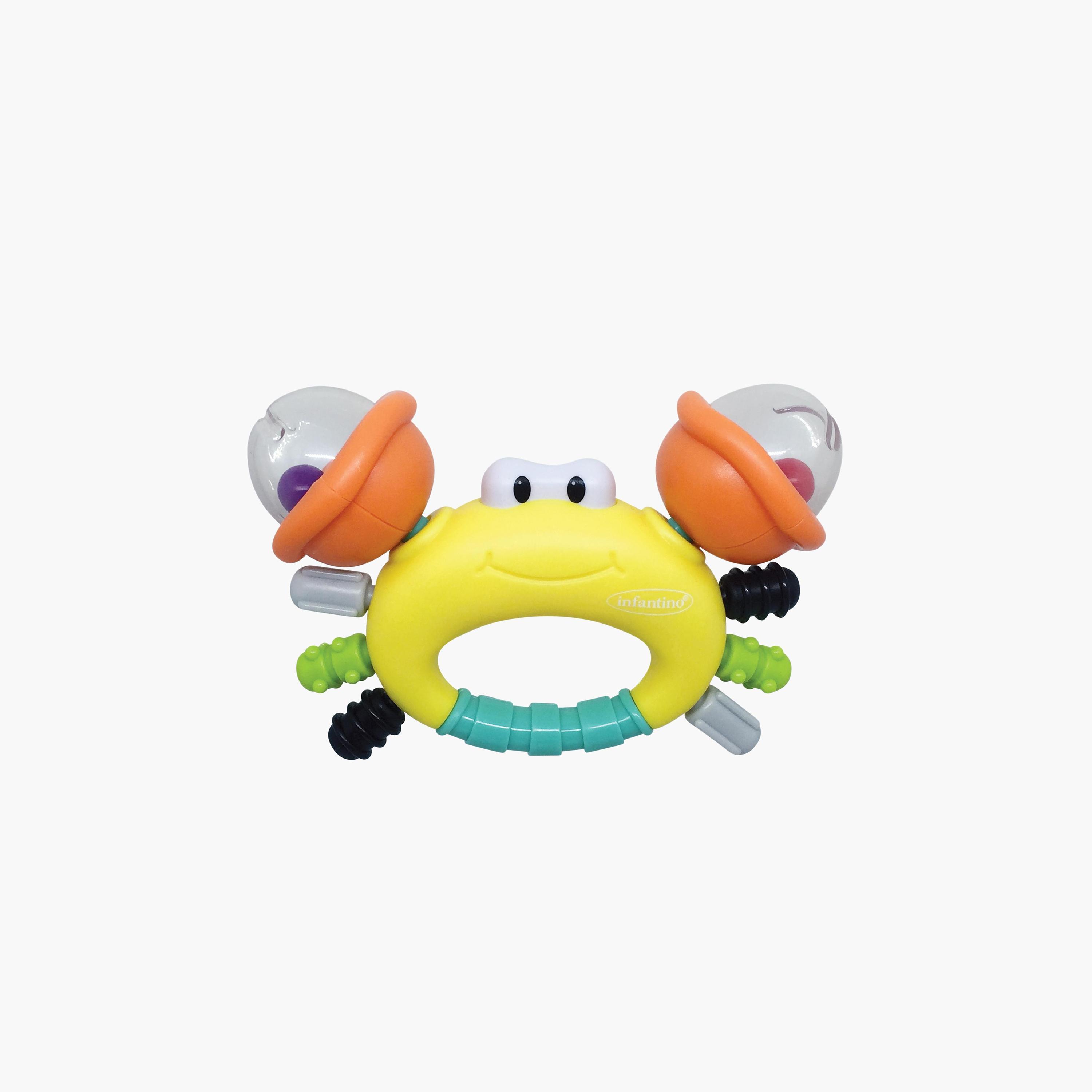 Infantino Sand Crab Rattle and Teether-baby-feeding-teethers-image-1