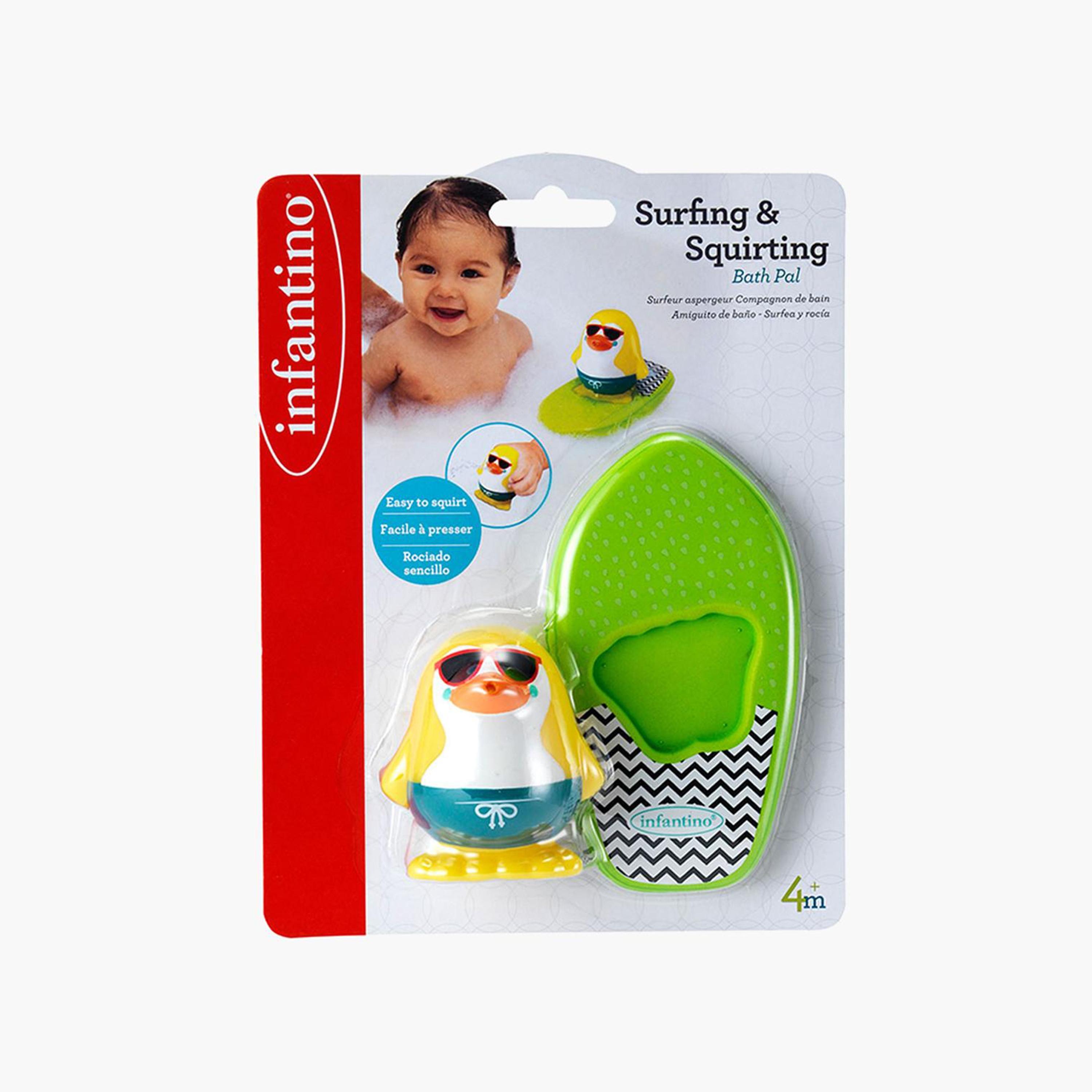 Infantino 2-Piece Surfing and Squirting Bath Pal Set-toys-babyandtoddlertoys-bathtoys-image-2