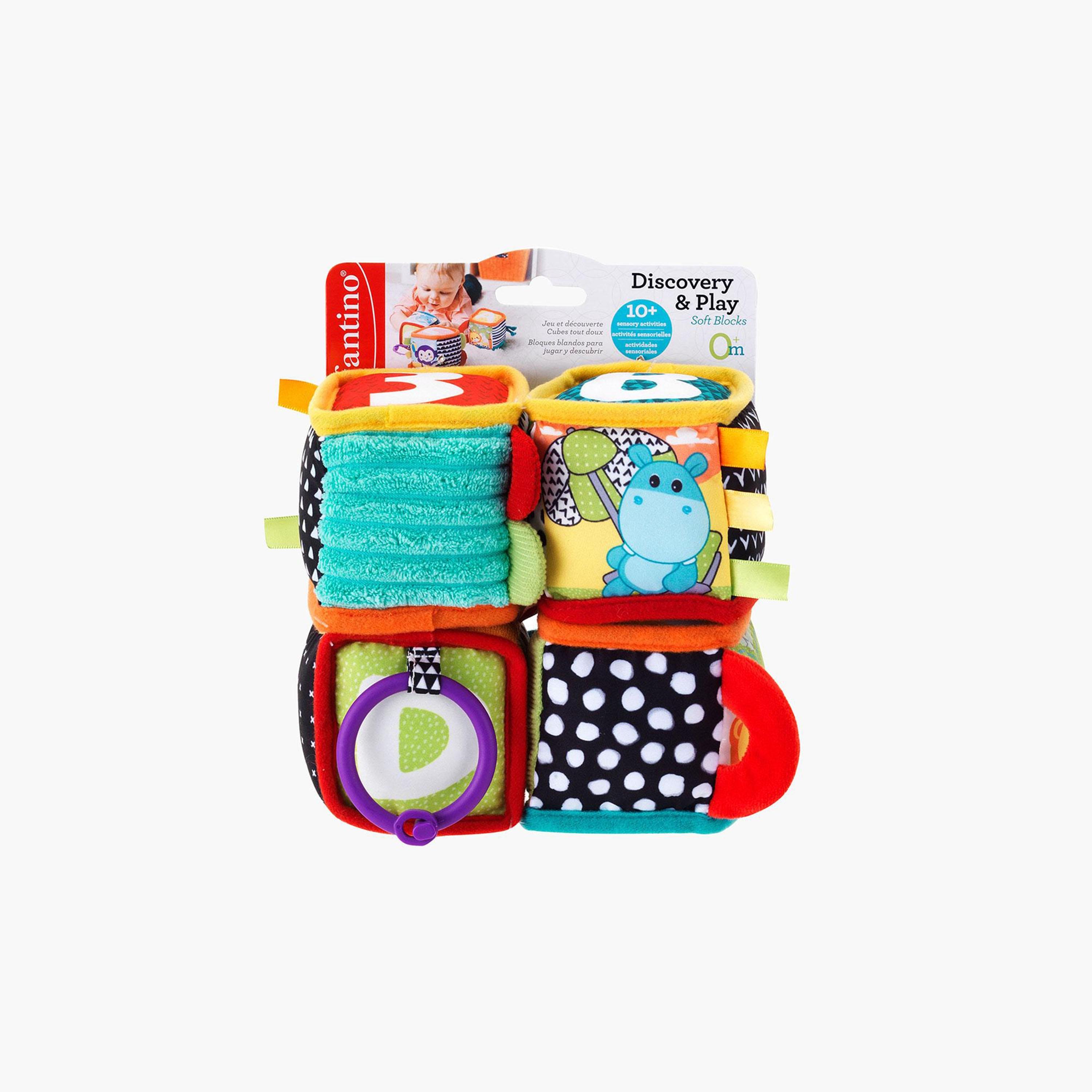 Buy Infantino Soft Block Set Online | Centrepoint UAE