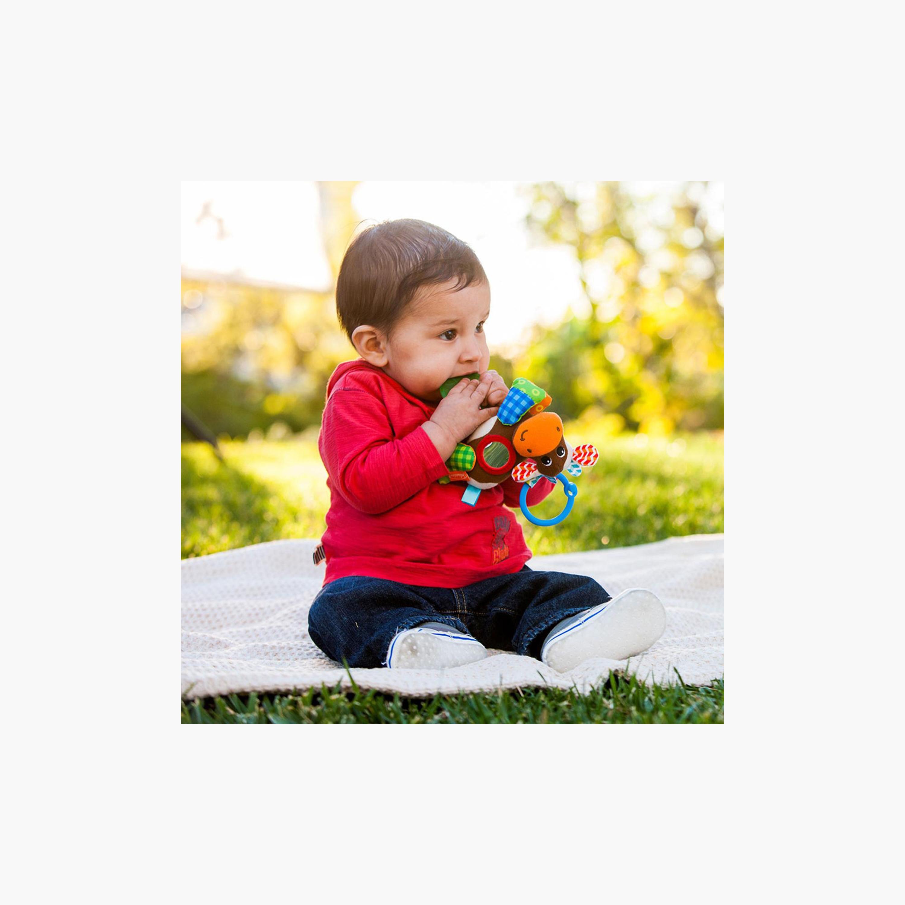 Infantino Jittery Plush Cow Toy-toys-babyandtoddlertoys-strollertoys-image-2