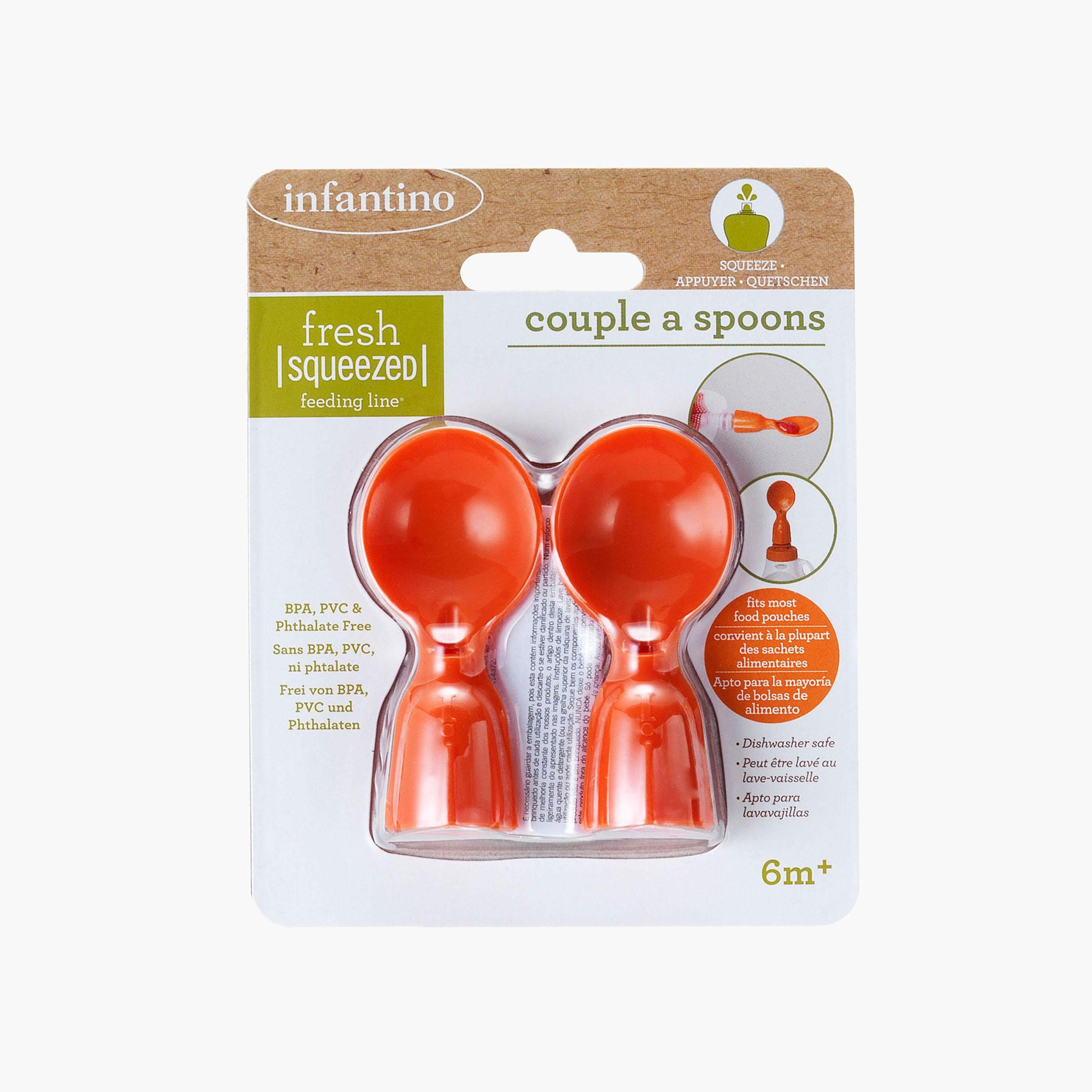 Infantino Couple A Spoon - Set of 2-baby-feeding-accessories-image-1