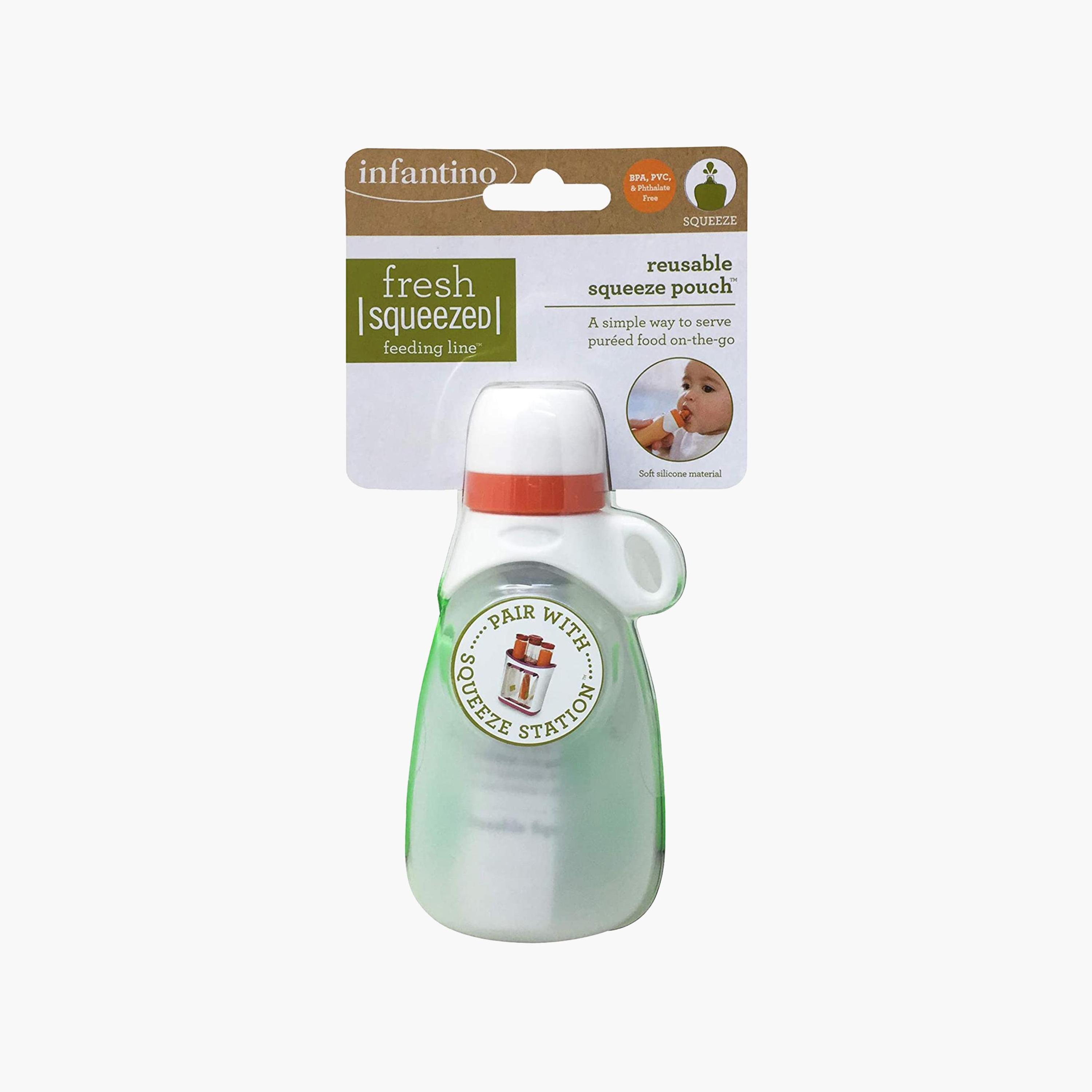 Infantino Reusable Squeeze Pouch-baby-feeding-accessories-image-1