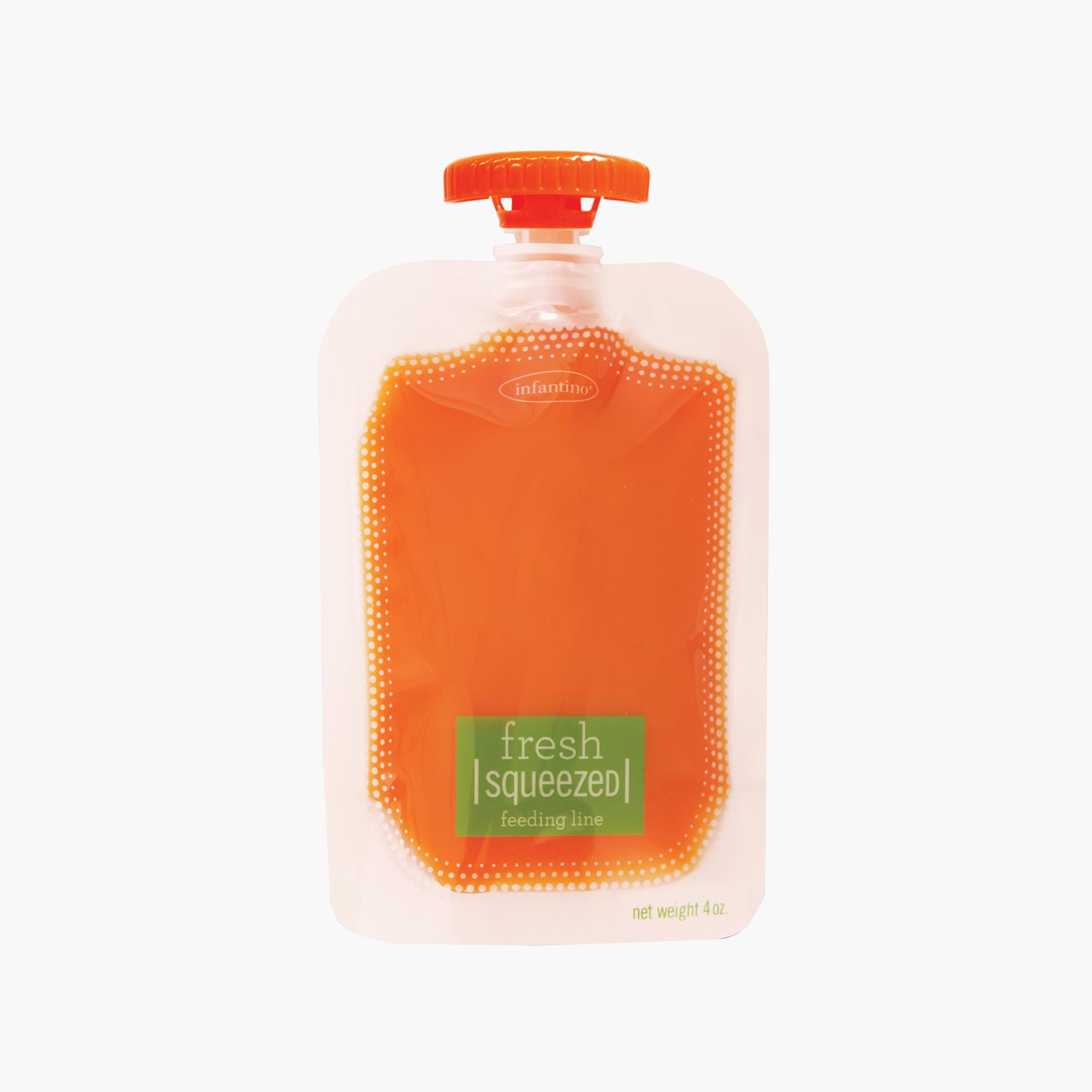 Infantino 50-Pieces Squeeze Pouches-baby-feeding-accessories-image-1