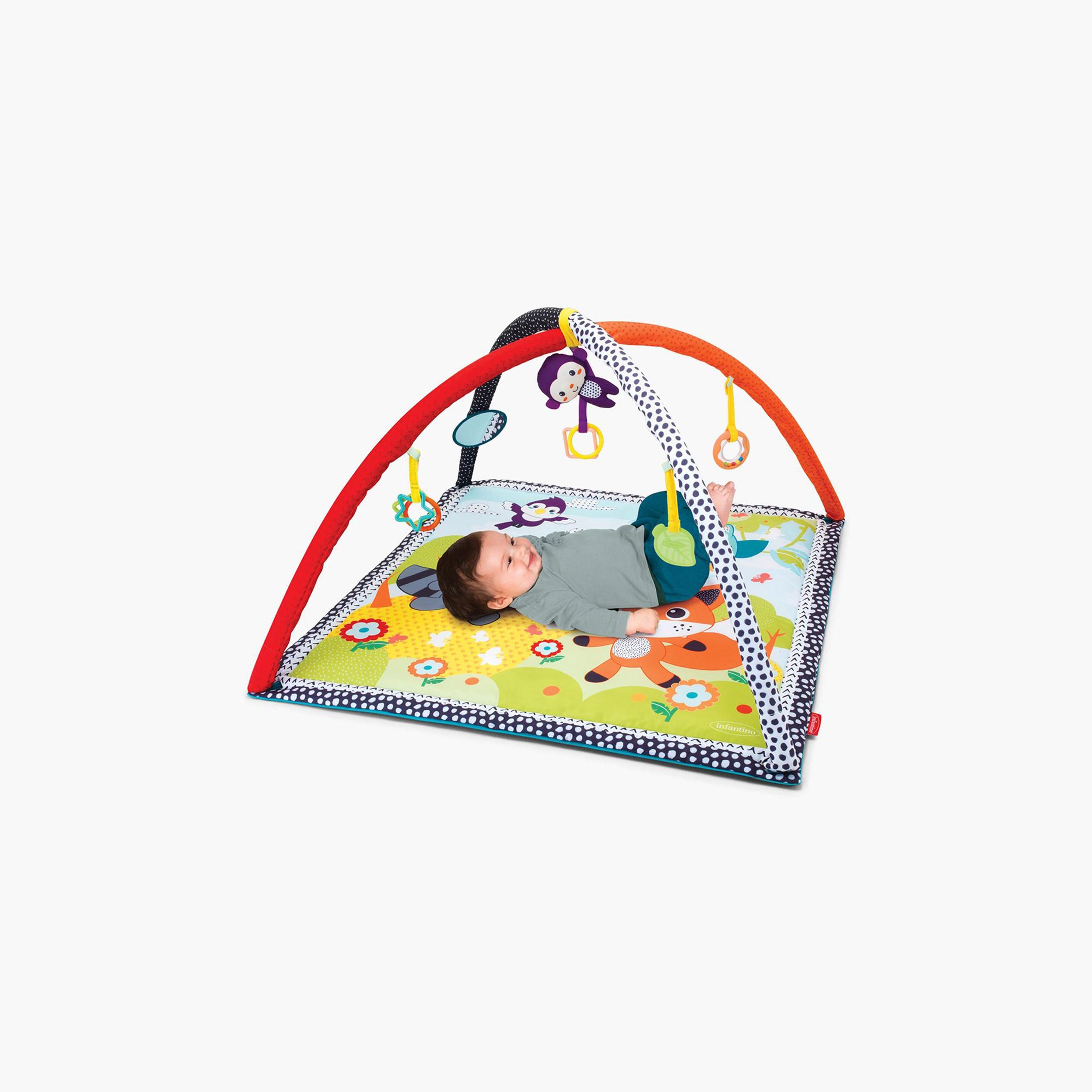 iFam Shell Convertible Playmat - 7.9x7.9x18.1 cm-baby-infantactivity-playpensandplaymats-image-2