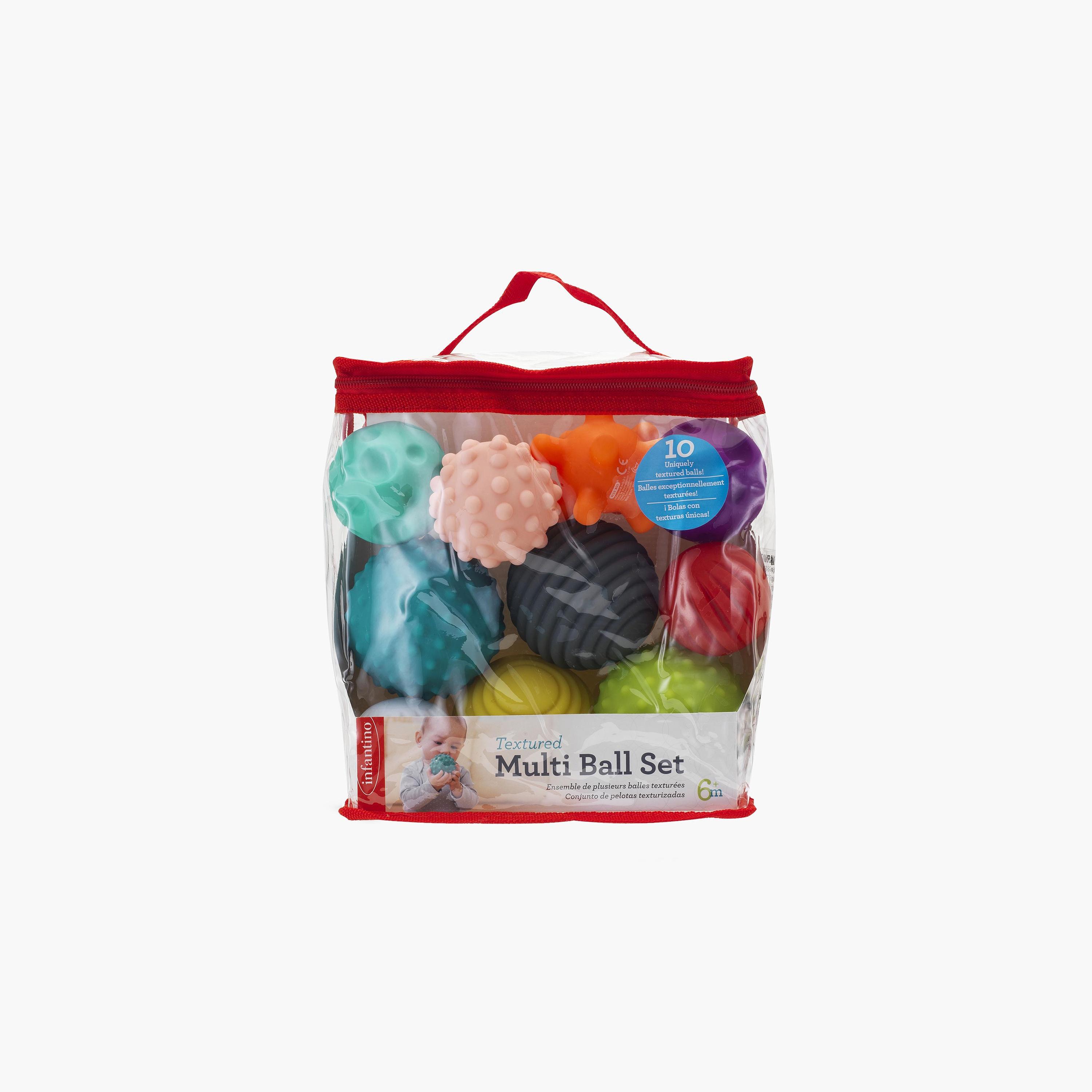 Infantino Textured Multi Ball Set-toys-babyandtoddlertoys-lightsandmusicaltoys-image-1