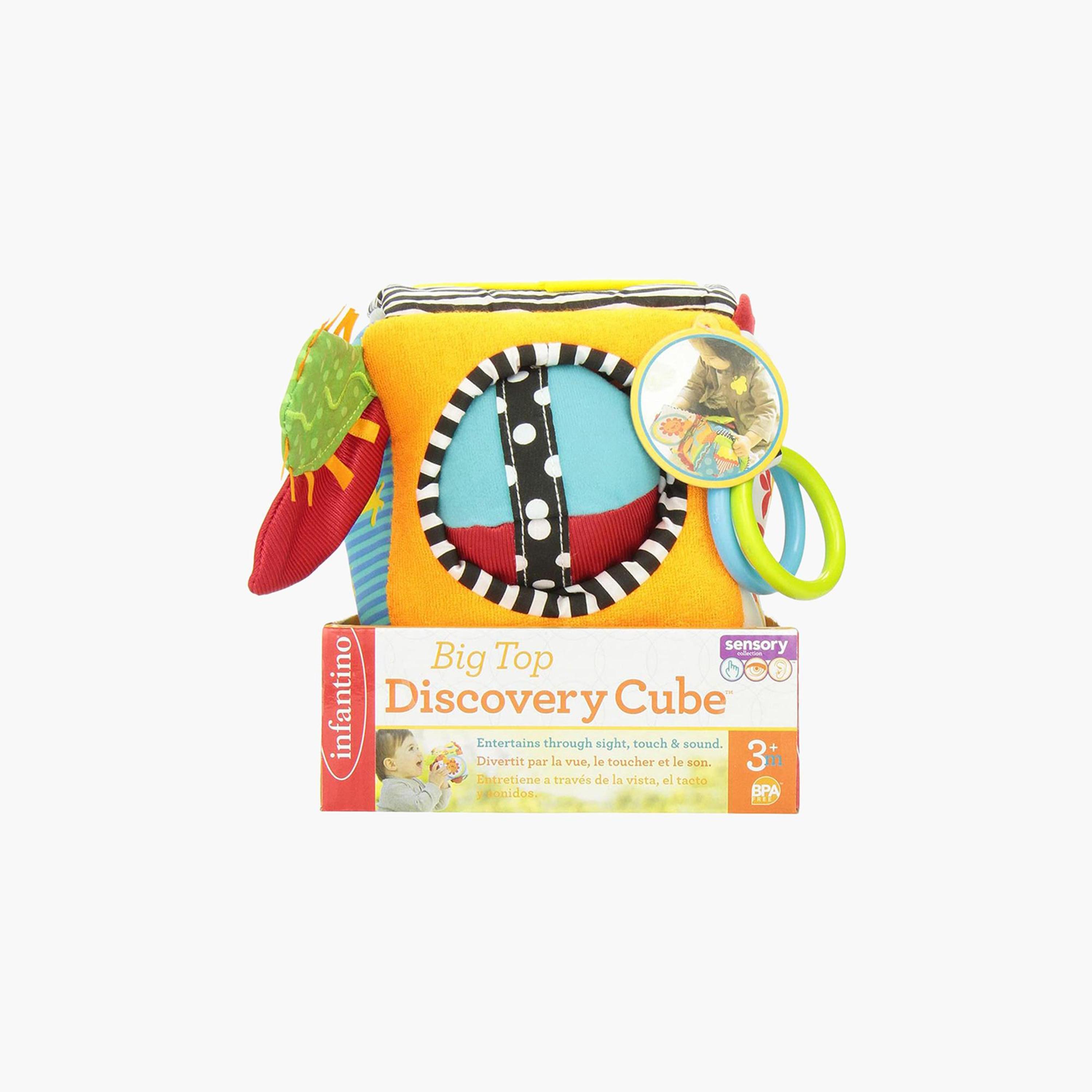 Infantino Peek & Seek Sensory Discovery Cube-toys-babyandtoddlertoys-learningtoys-image-1