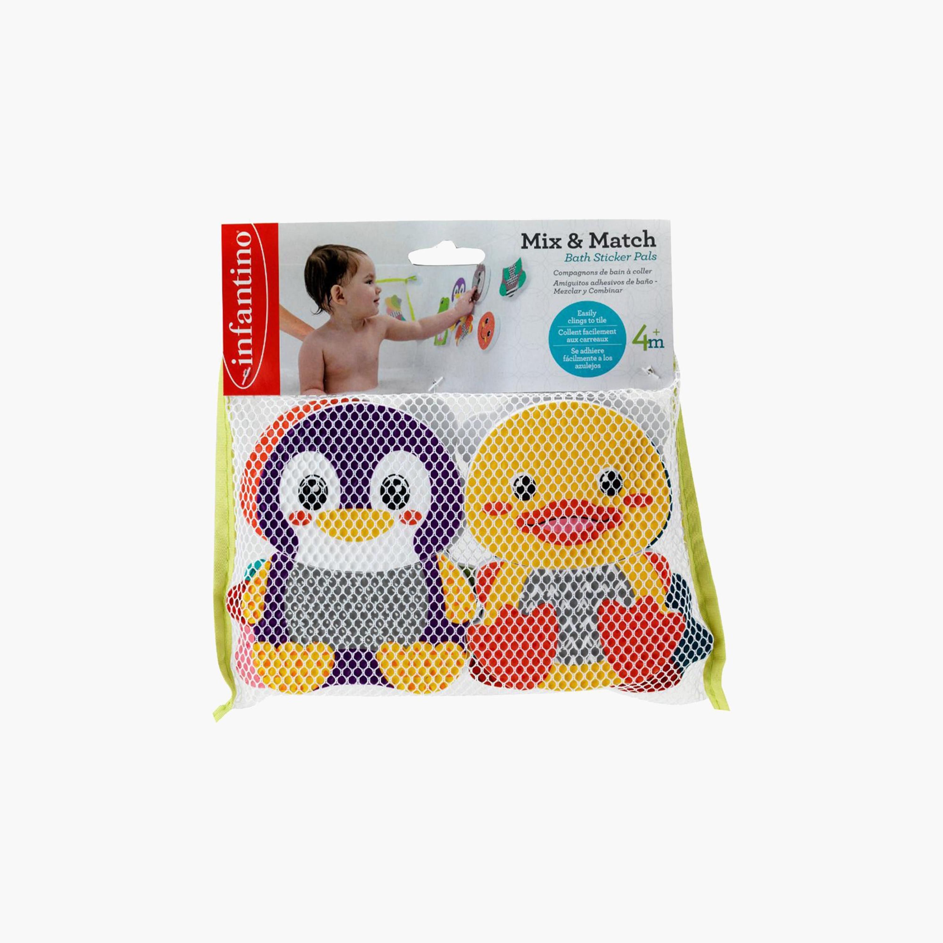 Infantino Mix & Match Bath Sticker Pals-toys-babyandtoddlertoys-bathtoys-image-2