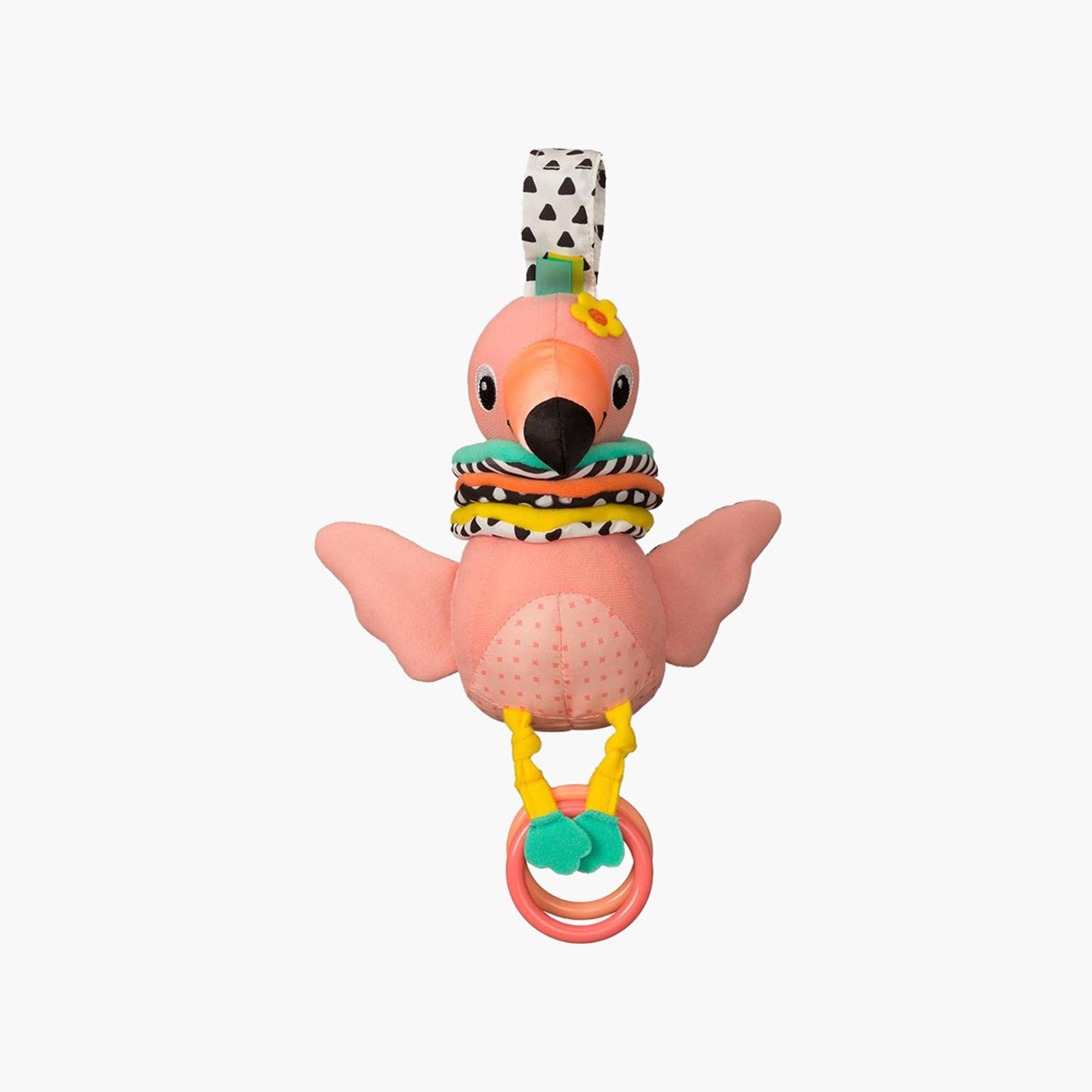 Infantino Hug and Tug Musical Flamingo-toys-babyandtoddlertoys-strollertoys-image-1
