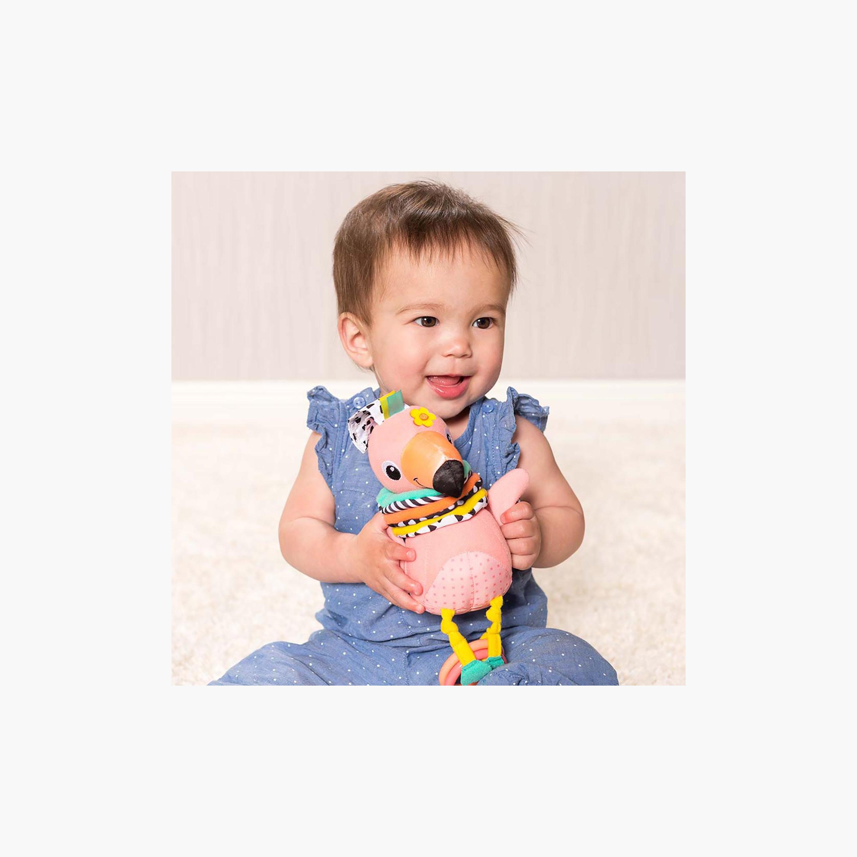 Infantino Hug and Tug Musical Flamingo-toys-babyandtoddlertoys-strollertoys-image-3