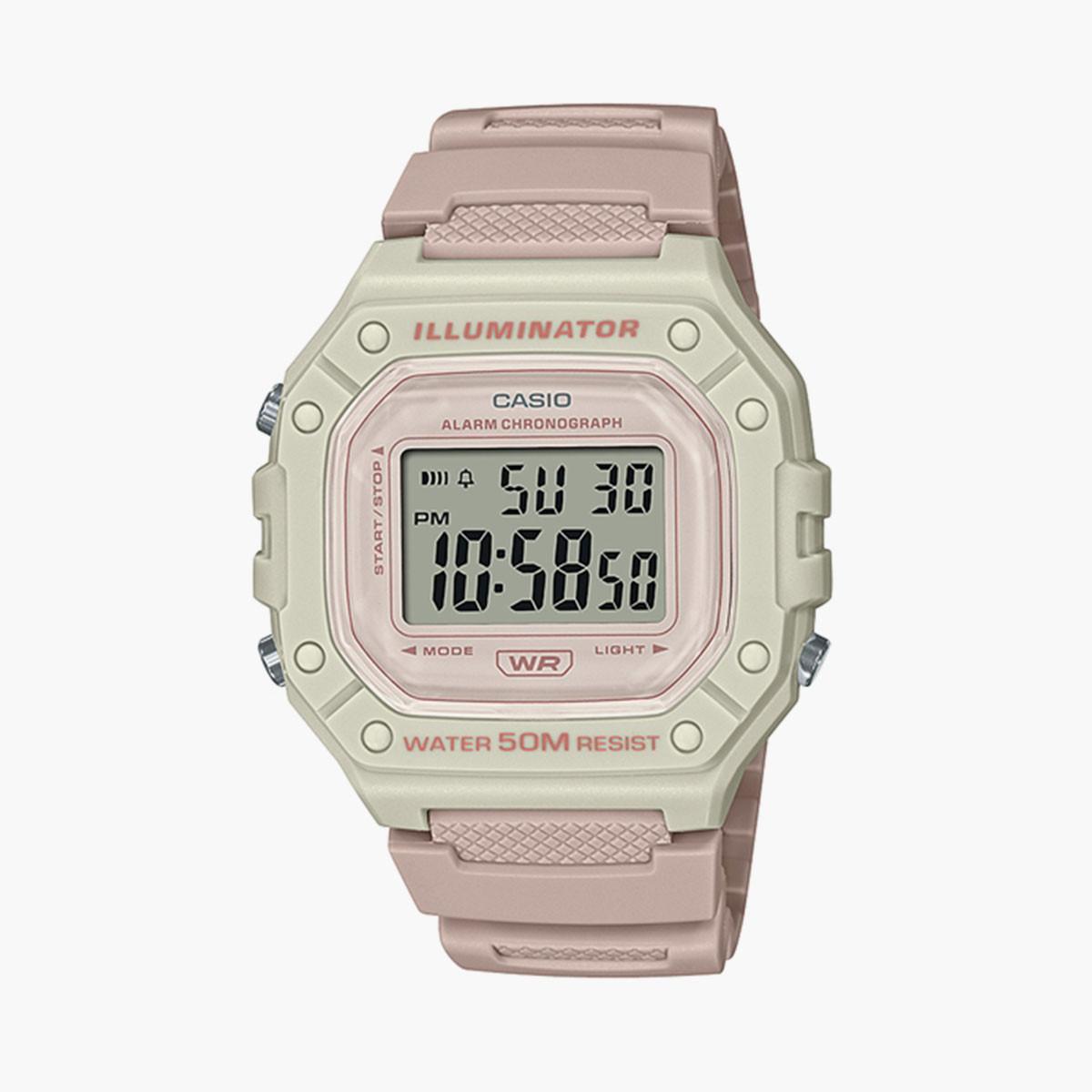 Casio Men Grey Strap Digital Watch - W-218HC-2AVDF-men-watchesandjewellery-watches-image-1