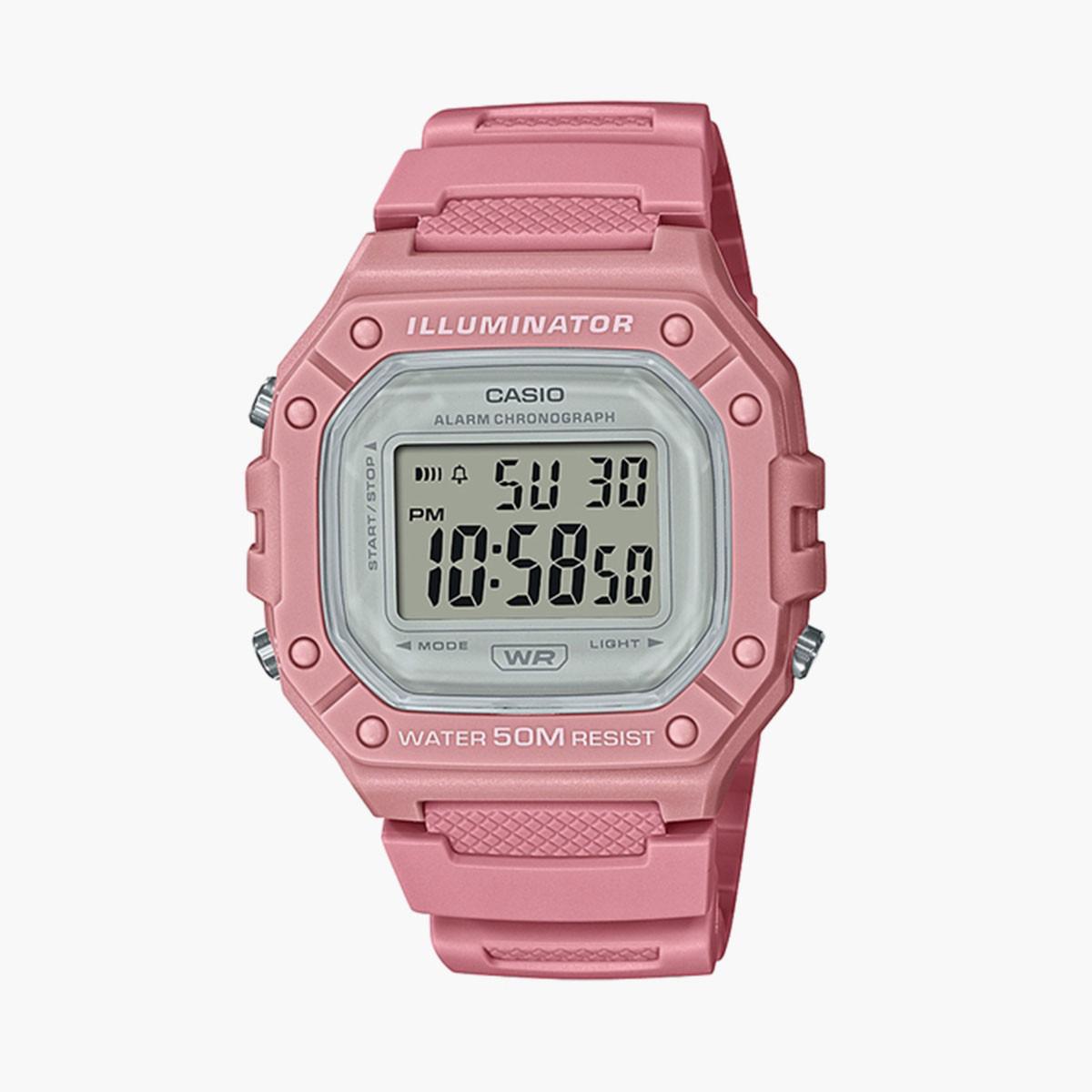 Casio Men Grey Strap Digital Watch - W-218HC-2AVDF-men-watchesandjewellery-watches-image-1