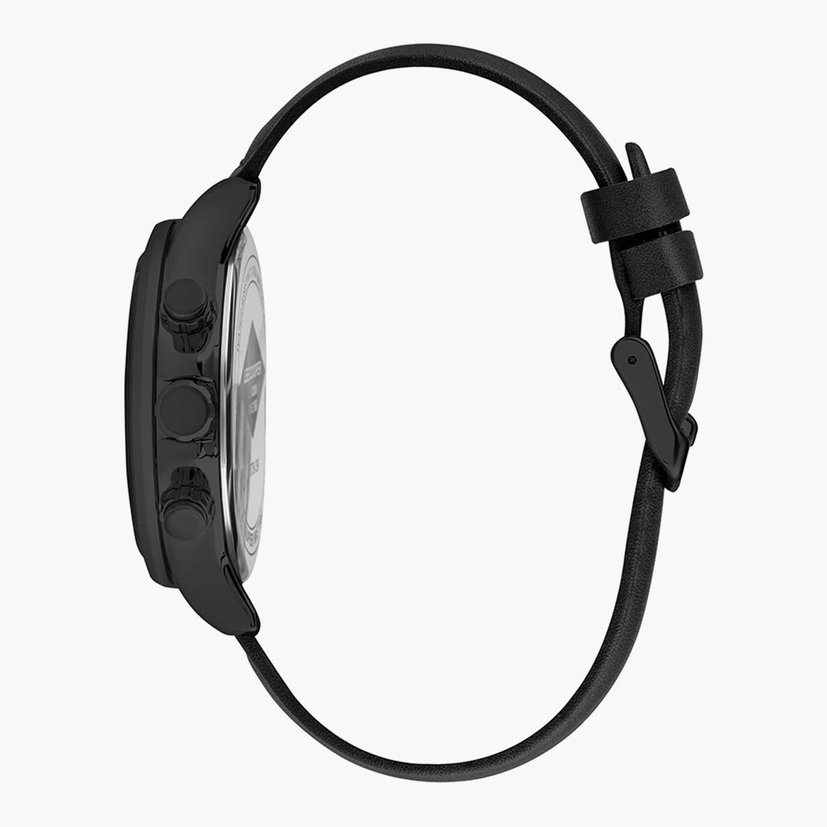 ساعة كرونوغراف من لي كوبر بمينا أسود للرجال - LC07354.442-men-watchesandjewellery-watches-image-2