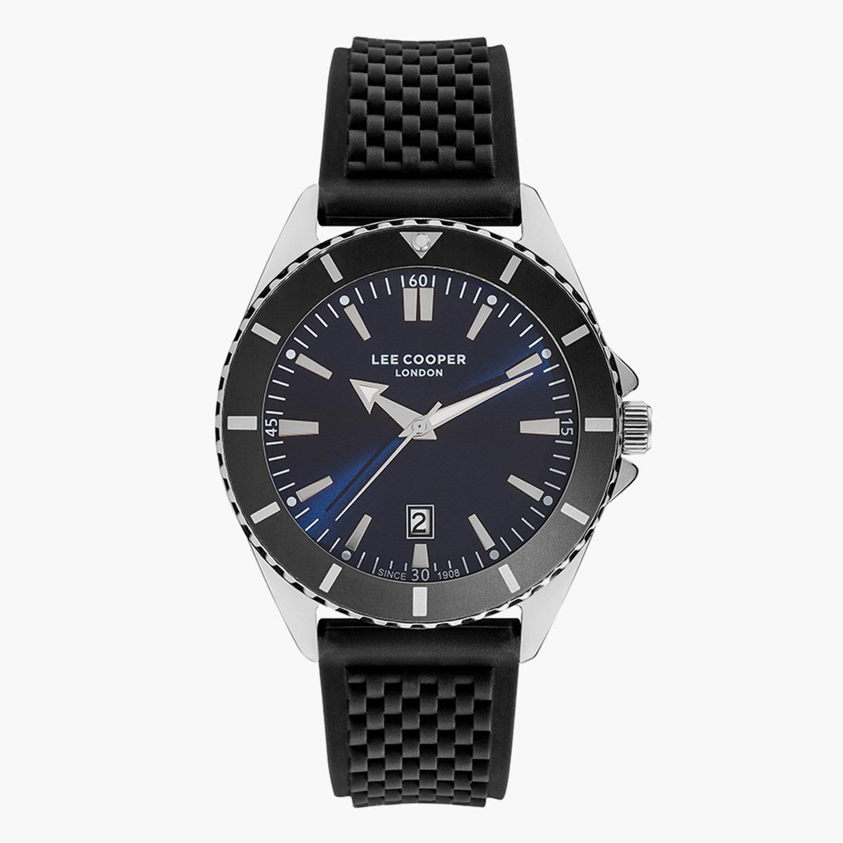 ساعة أنالوج من لي كوبر بمينا ازرق غامق للرجال - LC07361.391-men-watchesandjewellery-watches-image-1
