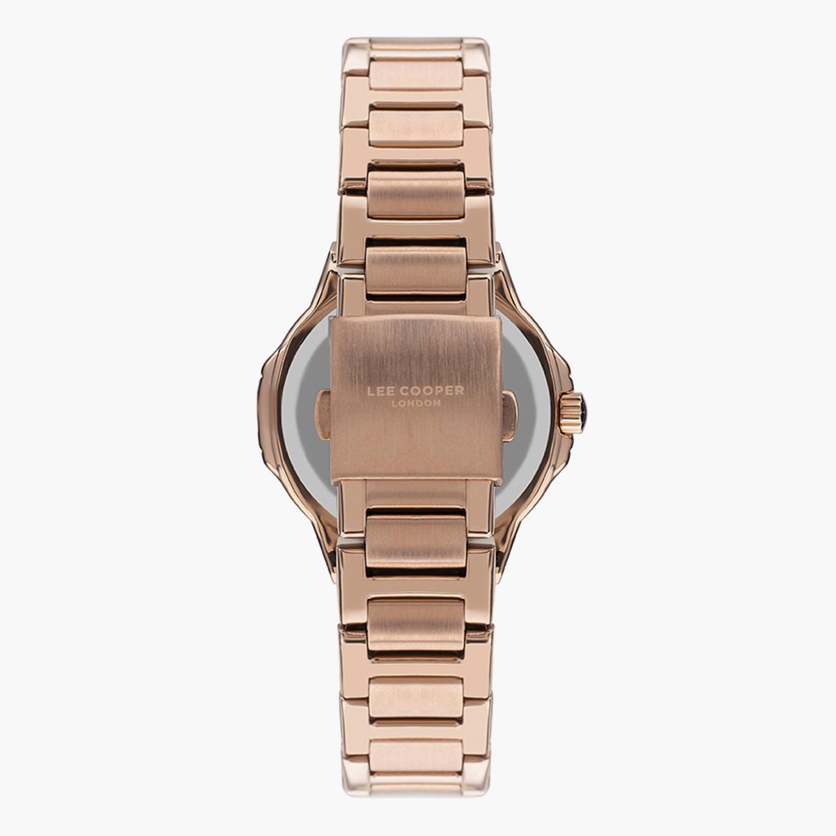 ساعة أنالوج من لي كوبر بمينا بني غامق للرجال - LC07368.460-men-watchesandjewellery-watches-image-3