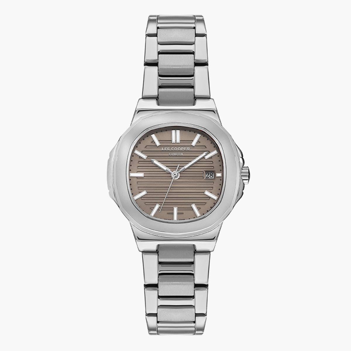 ساعة أنالوج من لي كوبر بمينا بني للنساء - LC07369.360-women-watchesandjewellery-watches-image-1
