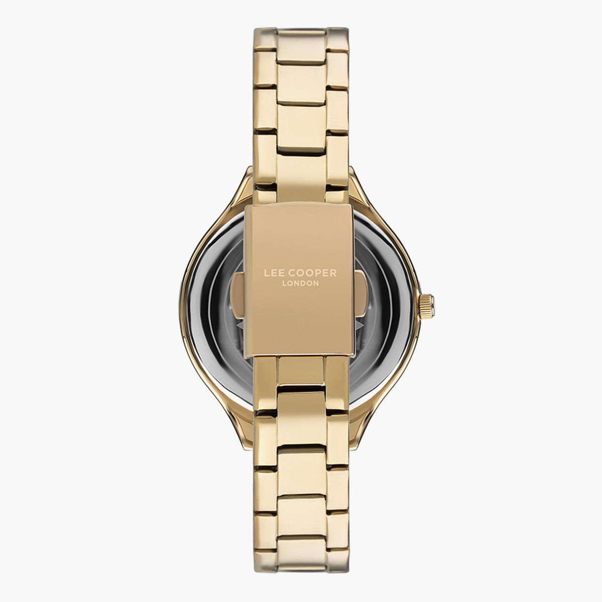ساعة أنالوج من لي كوبر بمينا ابیض للنساء - LC07389.130-women-watchesandjewellery-watches-image-3