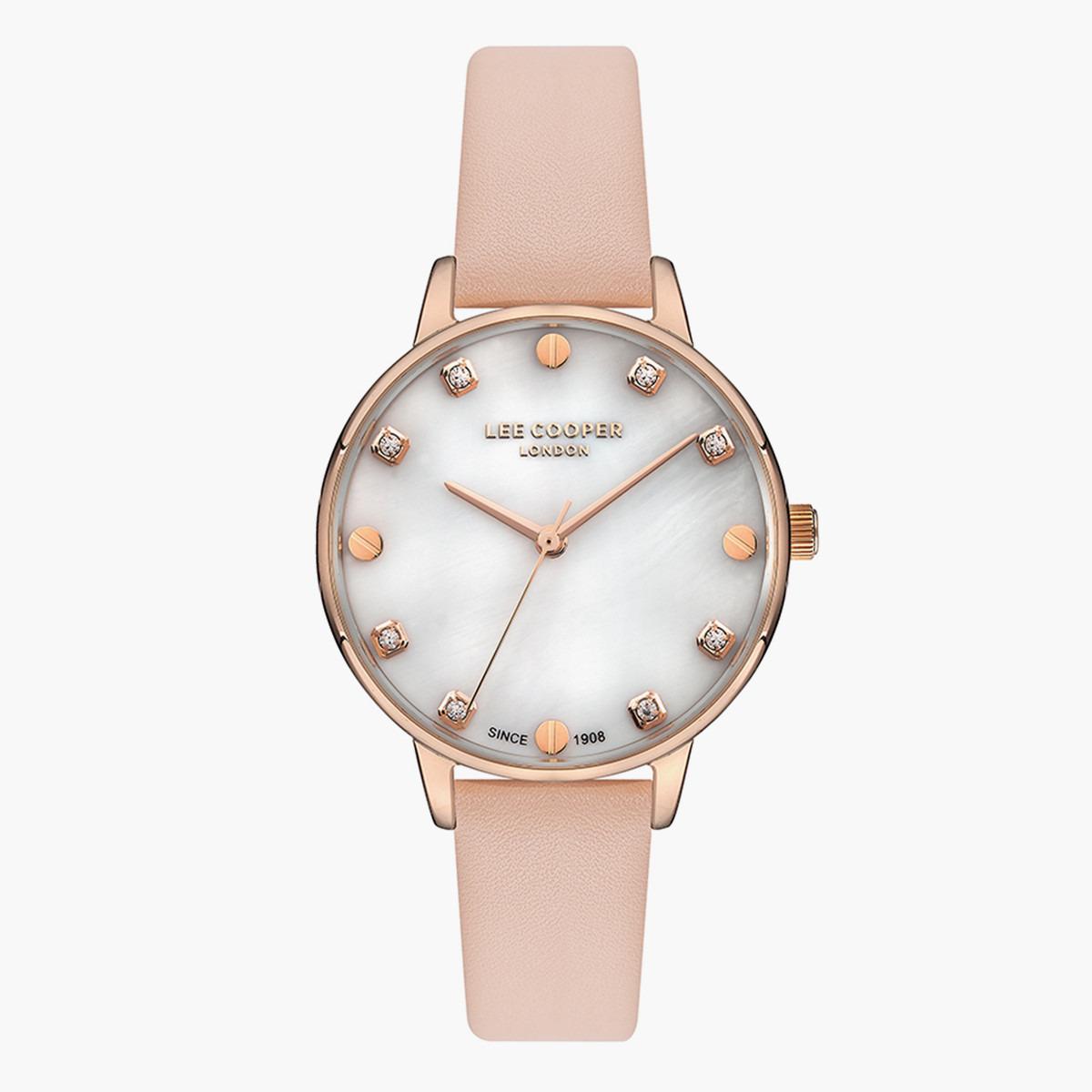 ساعة أنالوج من لي كوبر بمينا أم لؤلؤة للنساء - LC07392.428-women-watchesandjewellery-watches-image-1